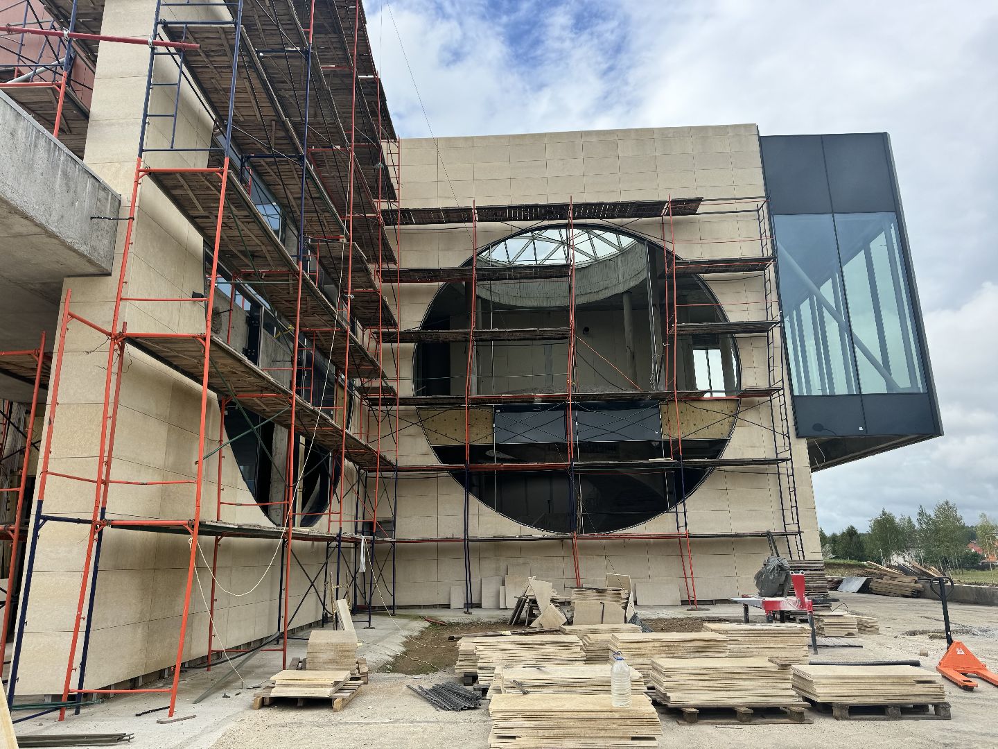 шаховская, дворец торжеств, строительство,