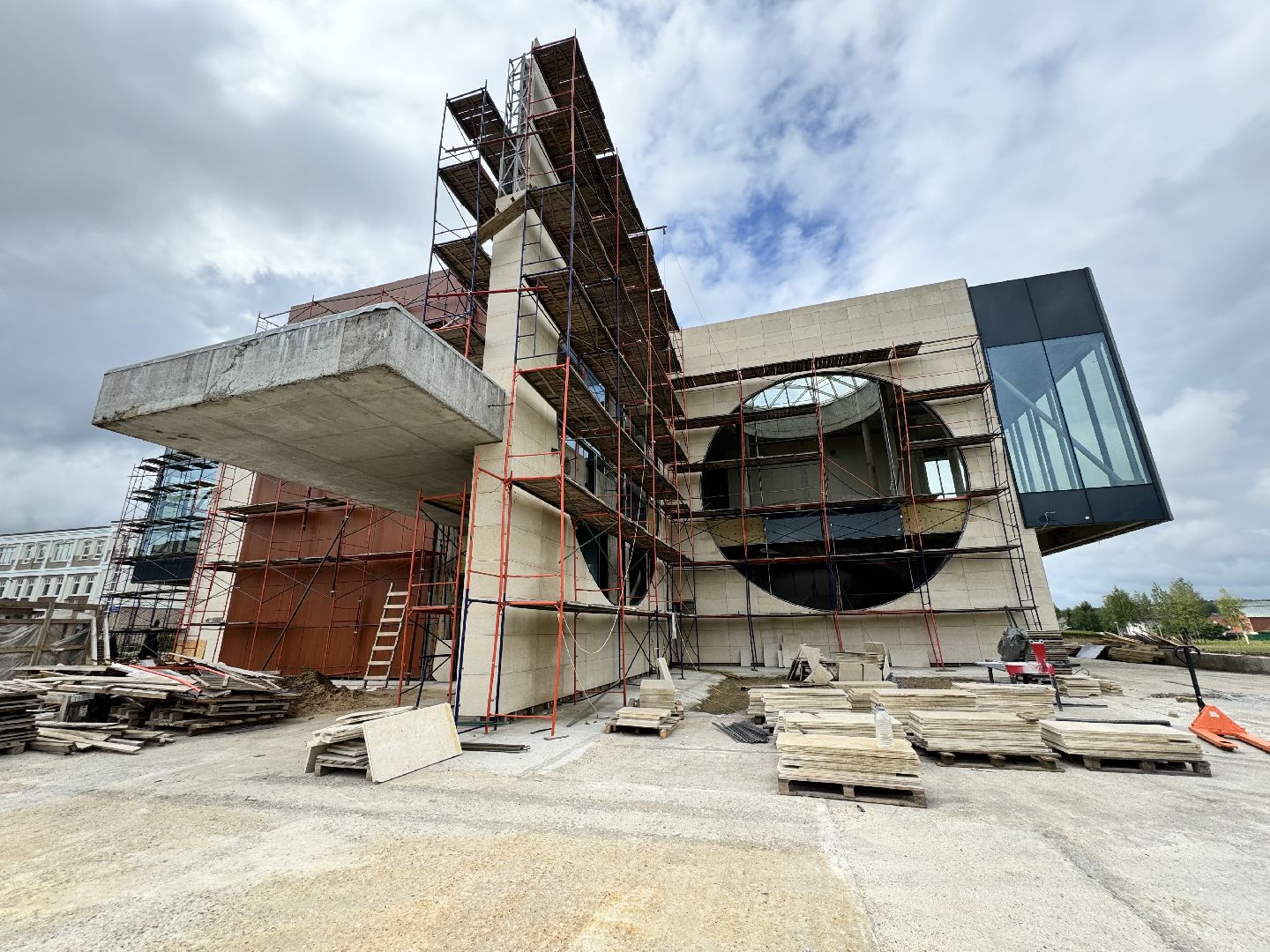 шаховская, дворец торжеств, строительство,