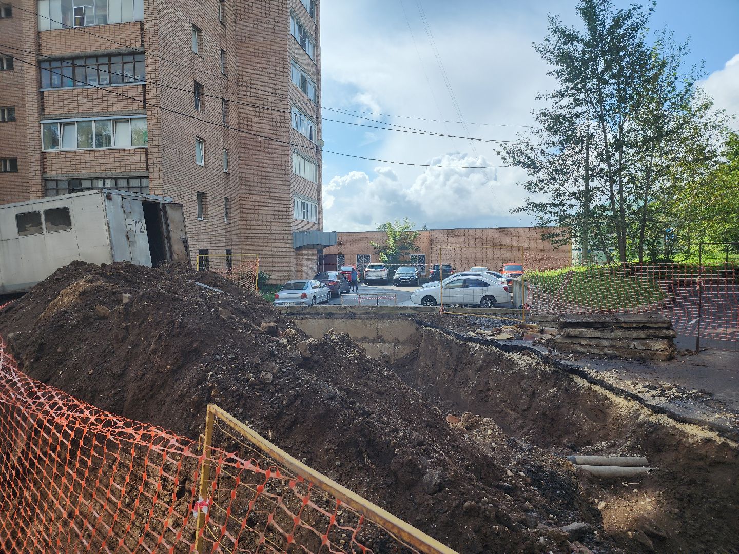 теплотрасса, замена теплосетей,