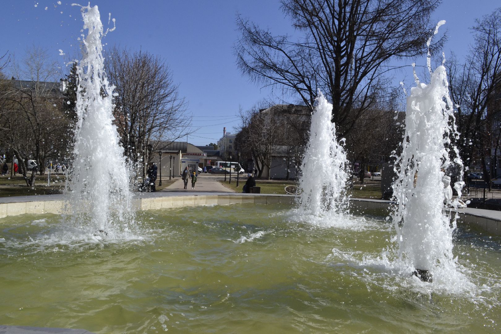 Балашиха, Подмосковье, фонтаны, Глыба, благоустройство