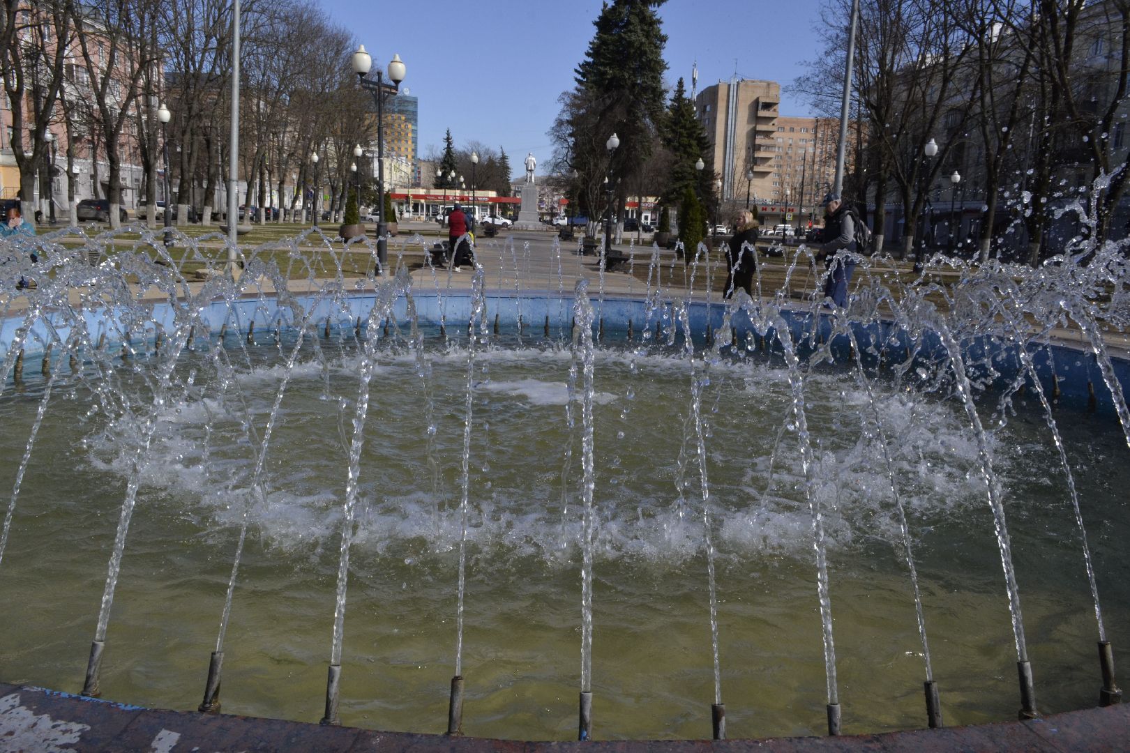 Балашиха, Подмосковье, фонтаны, Глыба, благоустройство