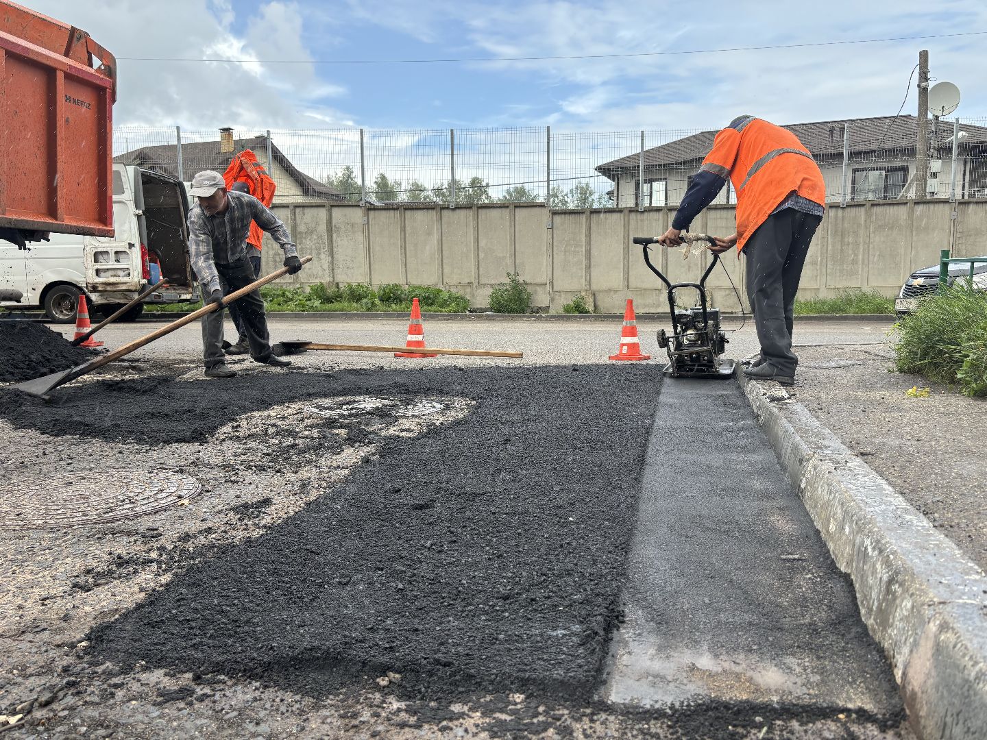 дороги, ямочный ремонт,