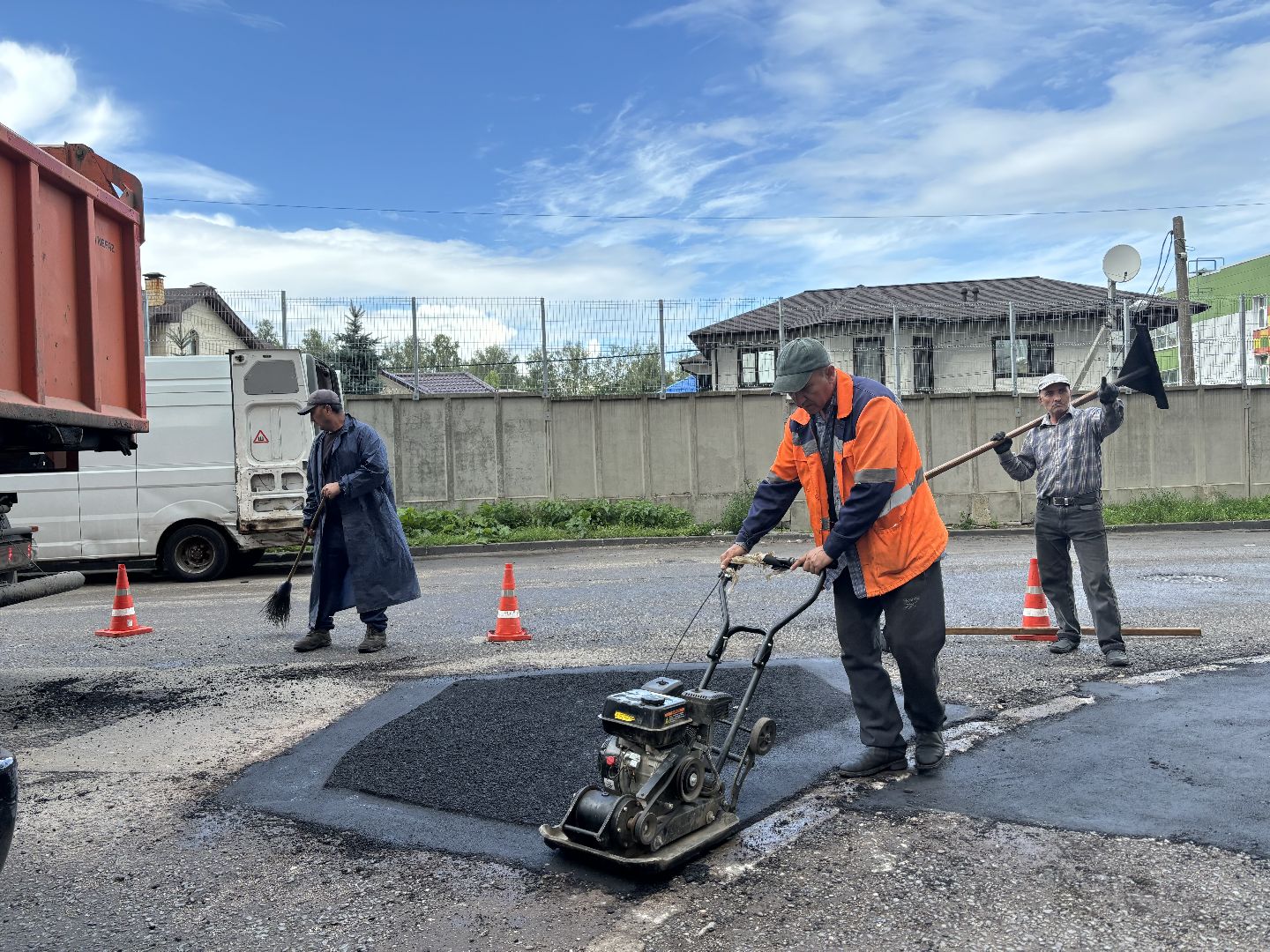 дороги, ямочный ремонт,