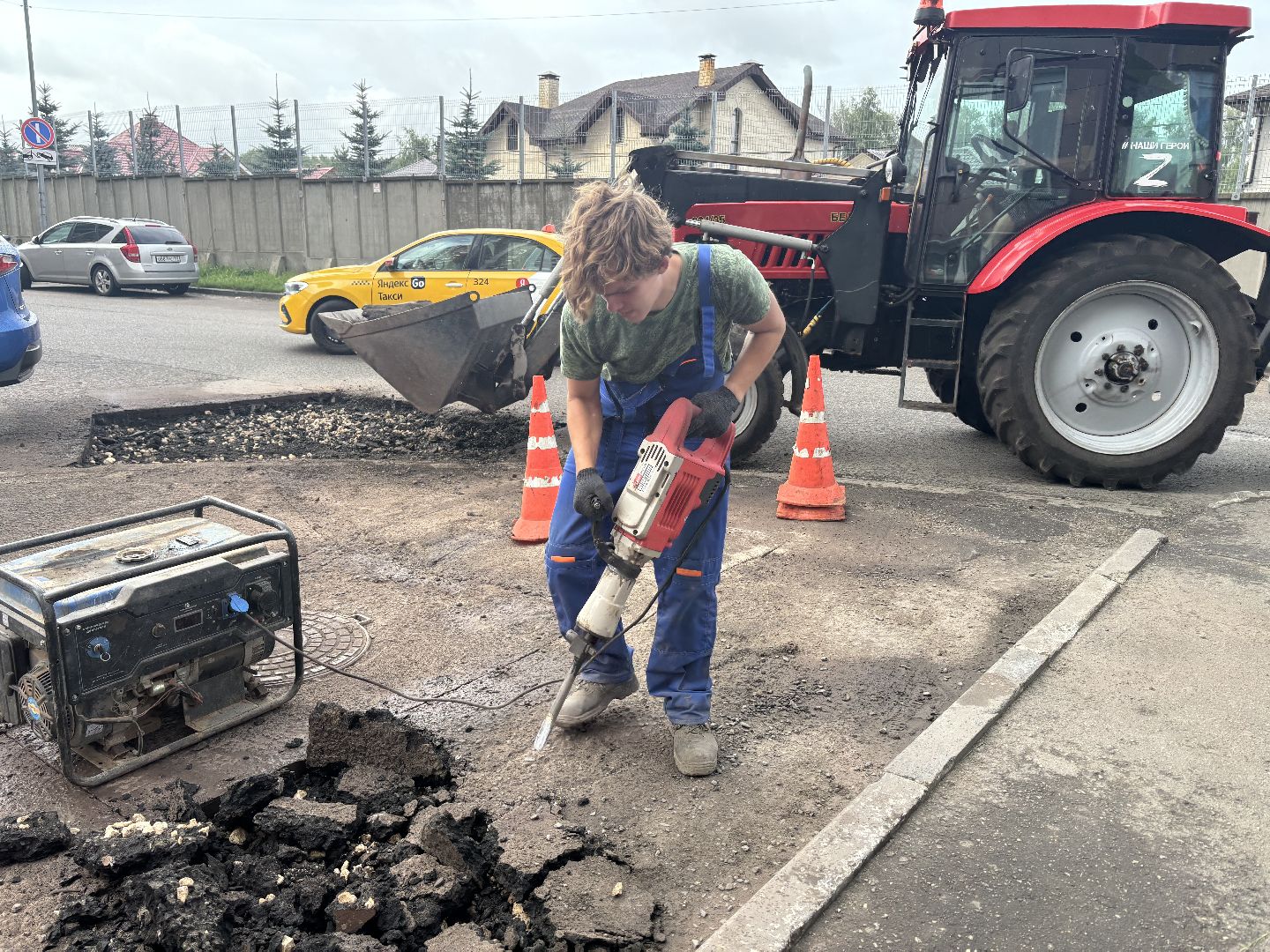 дороги, ямочный ремонт,