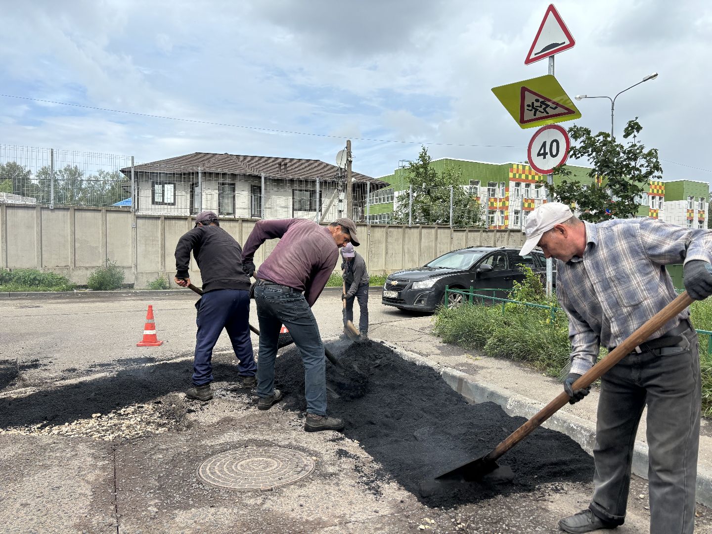 дороги, ямочный ремонт,