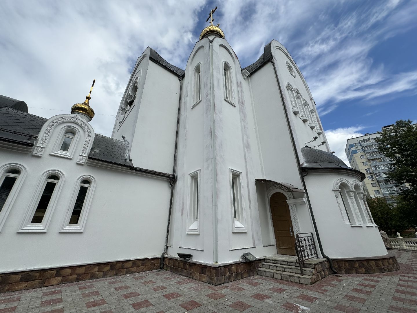 Реконструкция храма в Видном, храм георгия победоносца, ремонт храма, ленинский округ, православие,церковь,