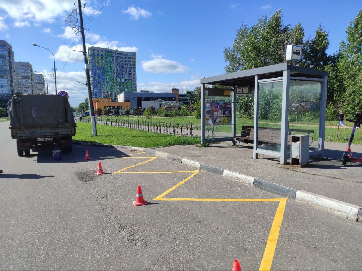 мбу городское хозяйство, разметка, ямочный ремонт, Добродел, алексей никитин,