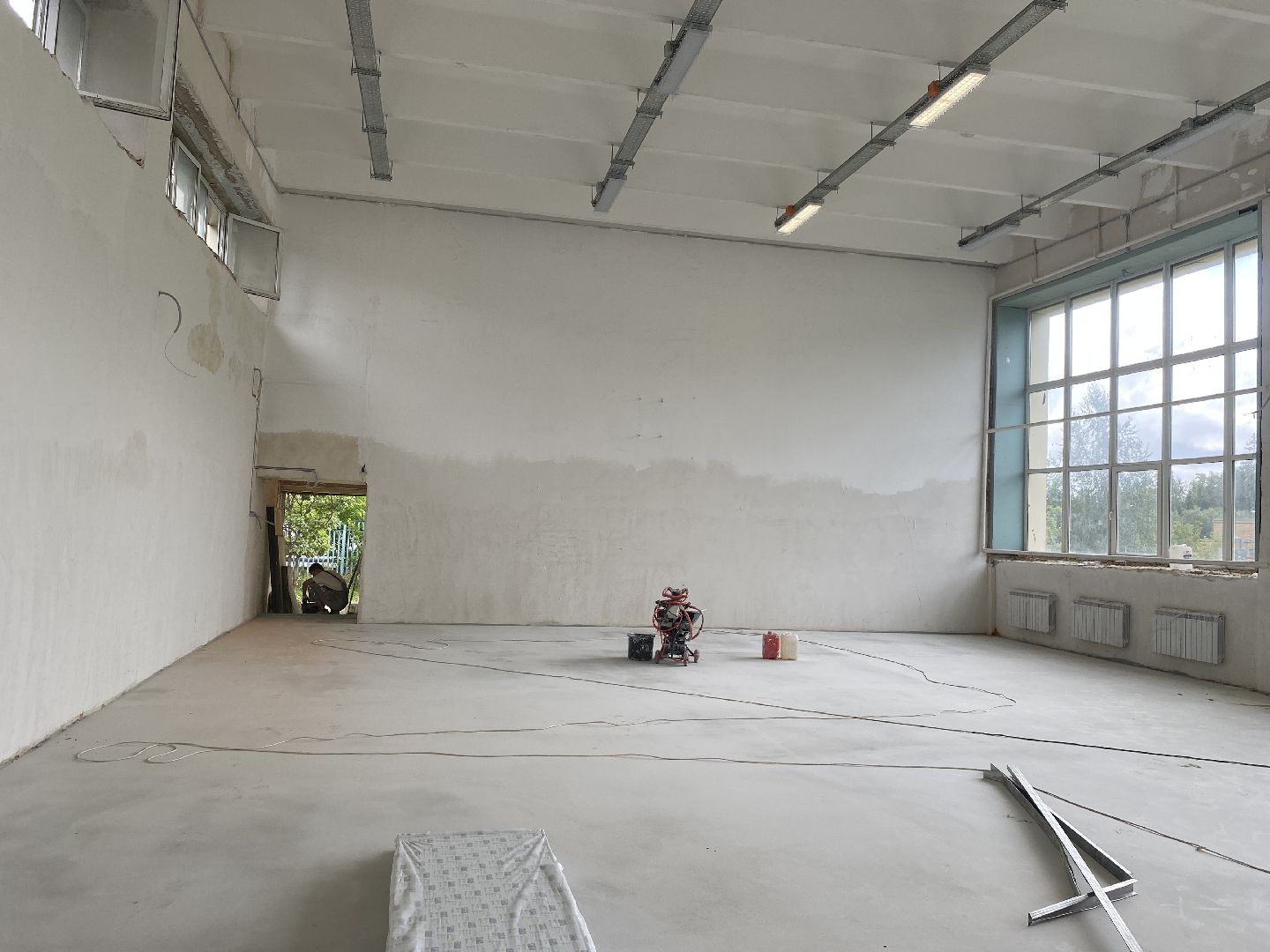 капремонт школы Попова, капитальный ремонт поповки, новый учебный год, школа Попова Власиха, Школа им АС Попова,