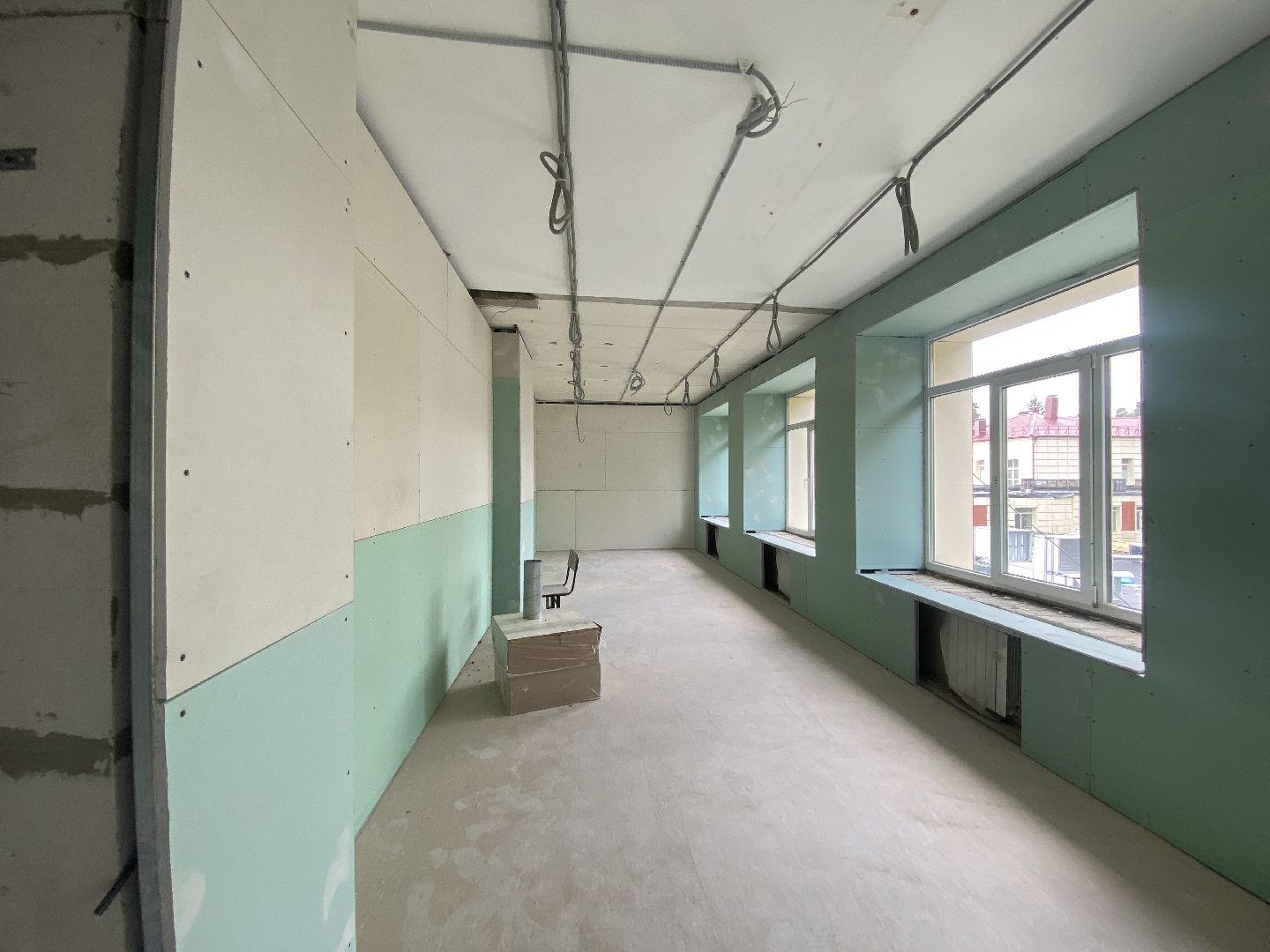 капремонт школы Попова, капитальный ремонт поповки, новый учебный год, школа Попова Власиха, Школа им АС Попова,