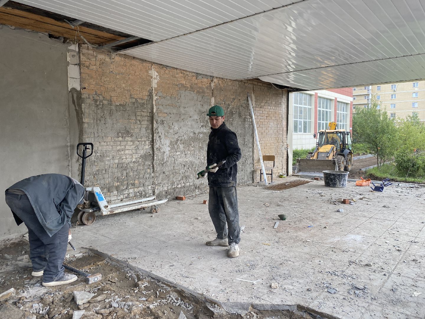 капремонт школы Попова, капитальный ремонт поповки, новый учебный год, школа Попова Власиха, Школа им АС Попова,