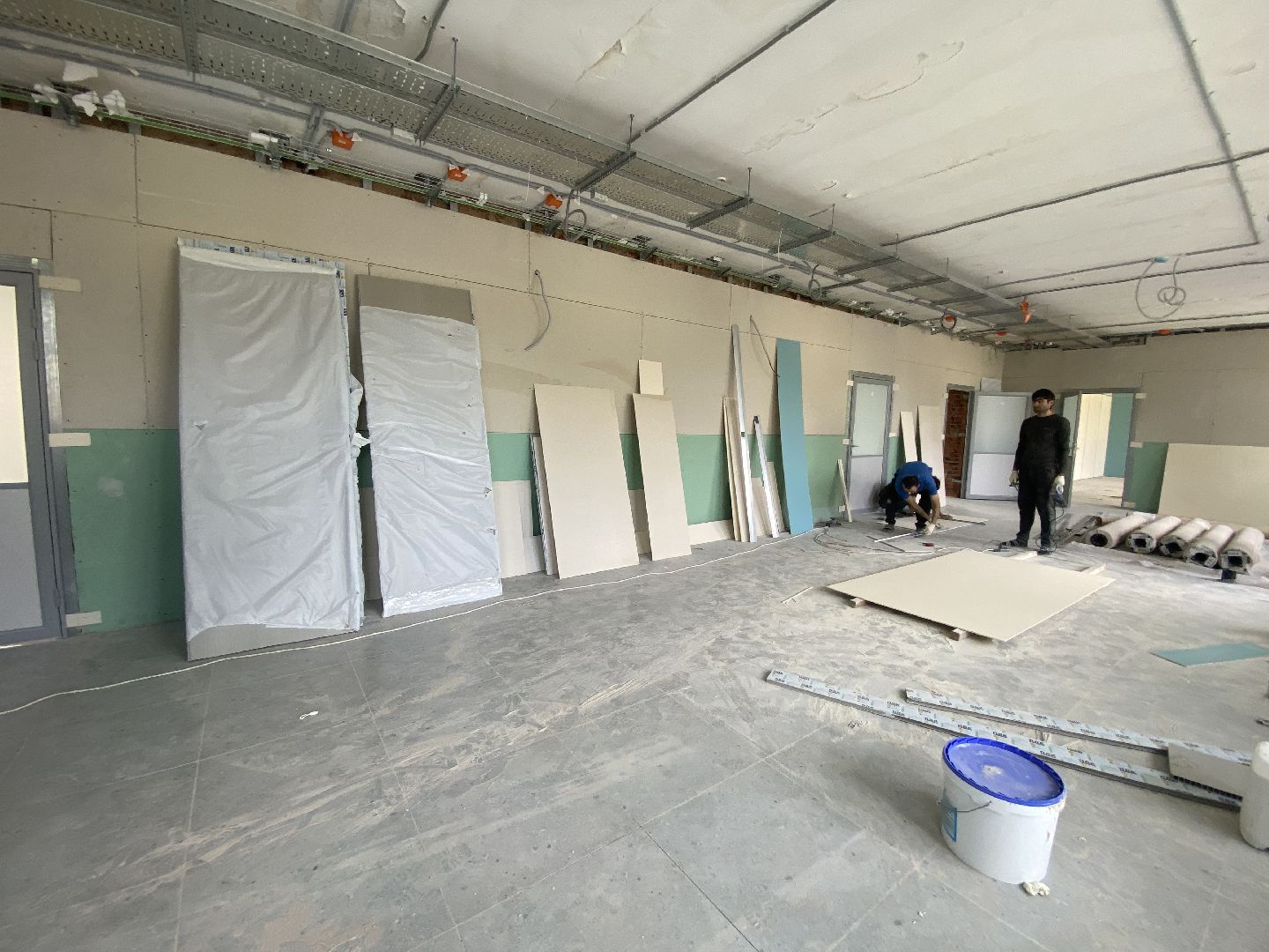 капремонт школы Попова, капитальный ремонт поповки, новый учебный год, школа Попова Власиха, Школа им АС Попова,