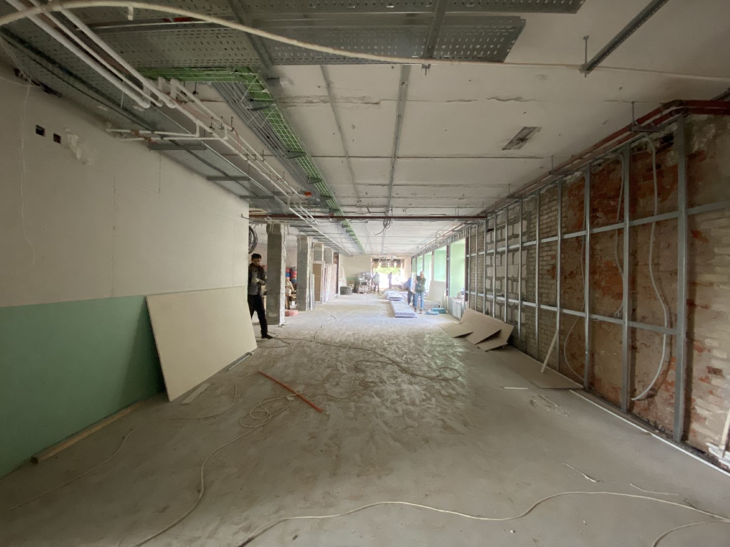 капремонт школы Попова, капитальный ремонт поповки, новый учебный год, школа Попова Власиха, Школа им АС Попова,