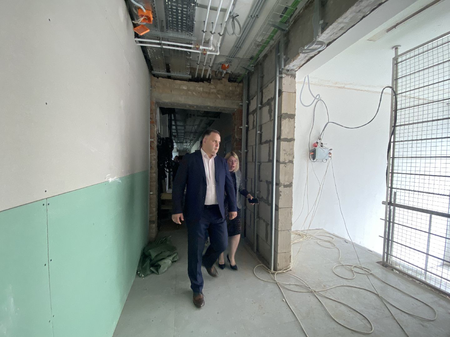 капремонт школы Попова, капитальный ремонт поповки, новый учебный год, школа Попова Власиха, Школа им АС Попова,