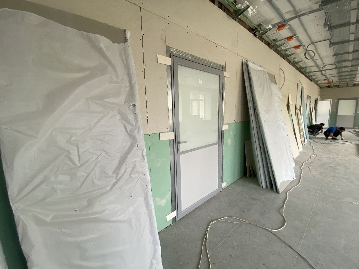 капремонт школы Попова, капитальный ремонт поповки, новый учебный год, школа Попова Власиха, Школа им АС Попова,