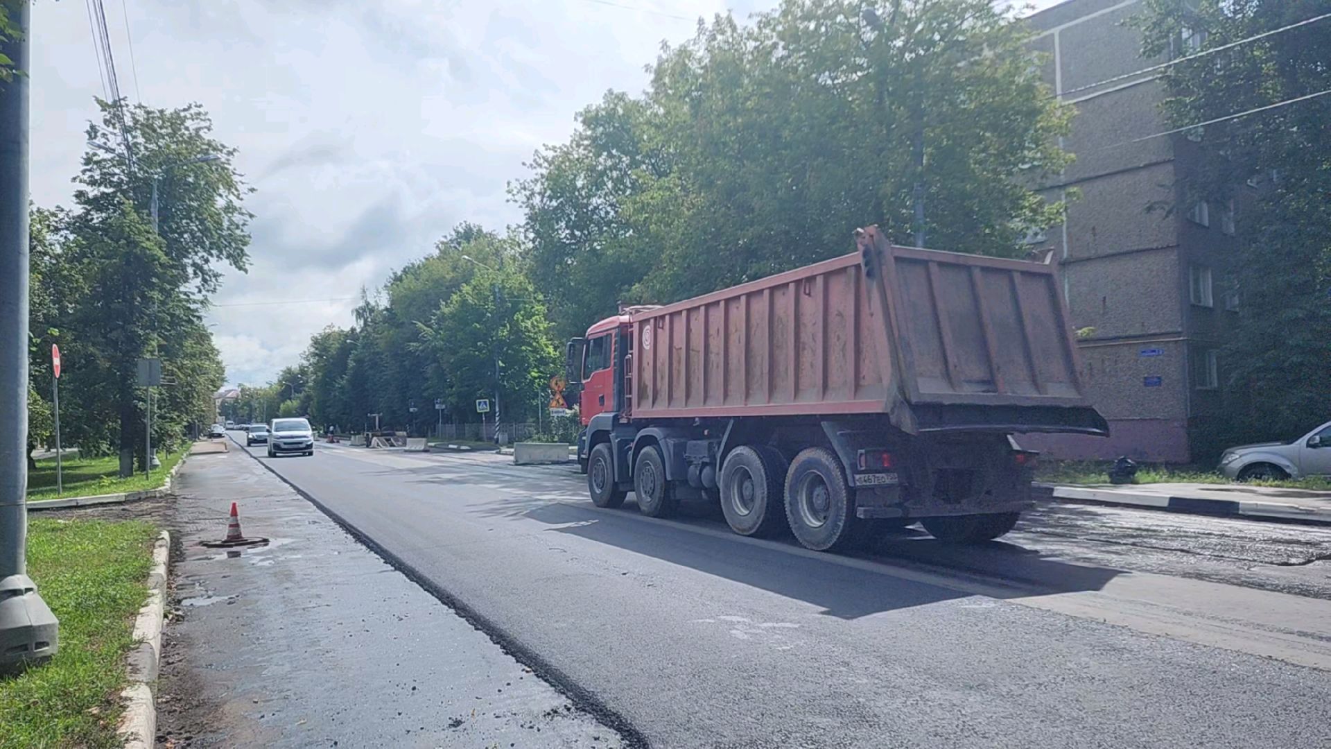 Дороги, ремонт автомобильных дорог, ремонт дороги, улица Советская, Домодедово, Подмосковье, безопасные дороги, Качественные дороги,