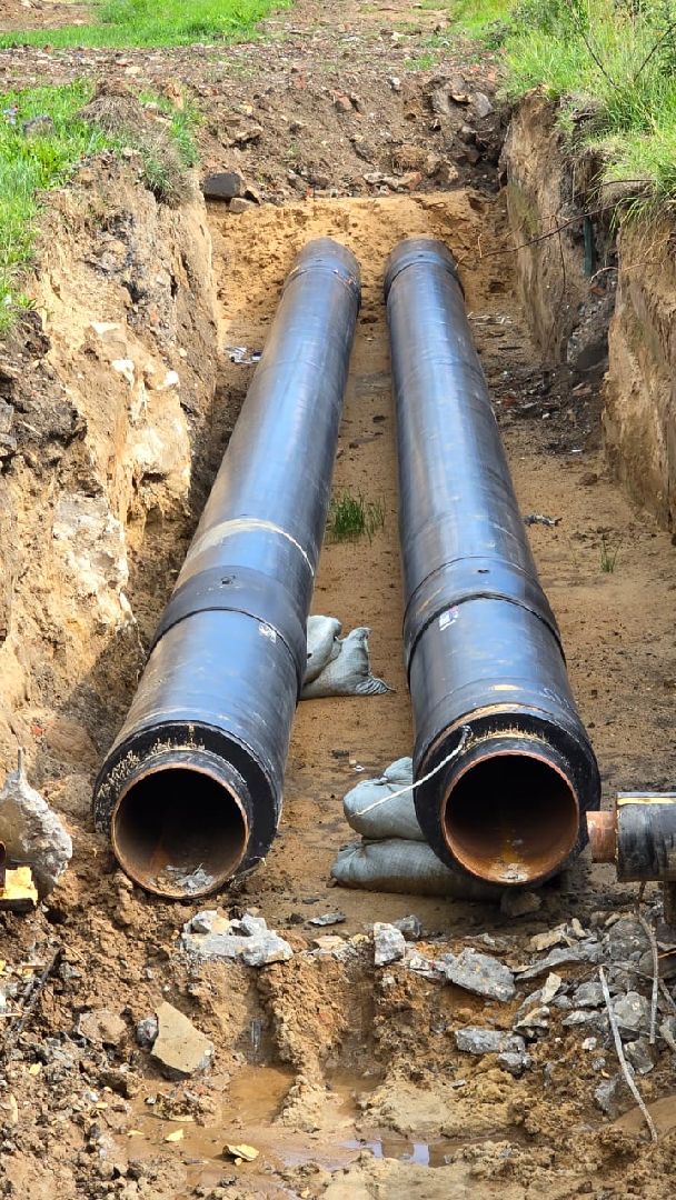 красноармейск, городской округ пушкинский, реконструкция теплосетей, замена теплотрассы,