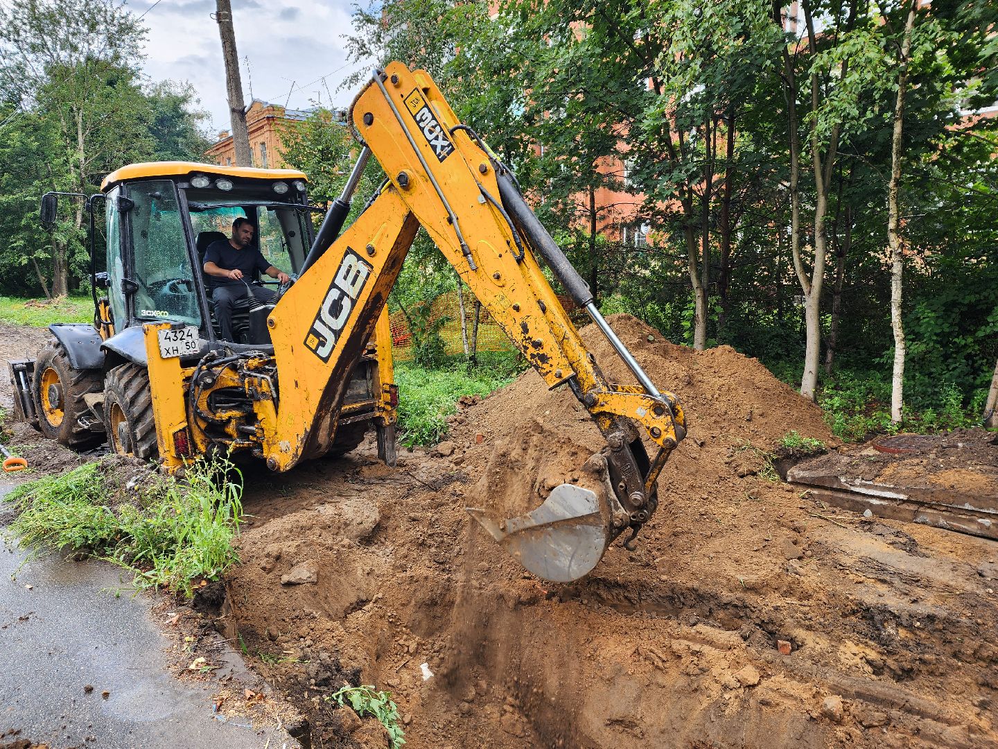 красноармейск, городской округ пушкинский, реконструкция теплосетей, замена теплотрассы,