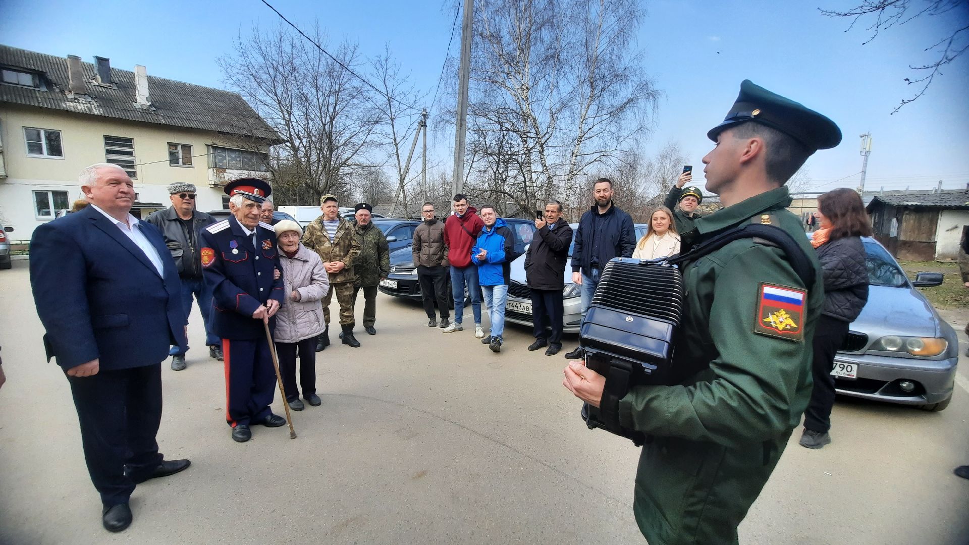 Ветеран, ВОВ, Калининец, Наро-Фоминск, военный оркестр