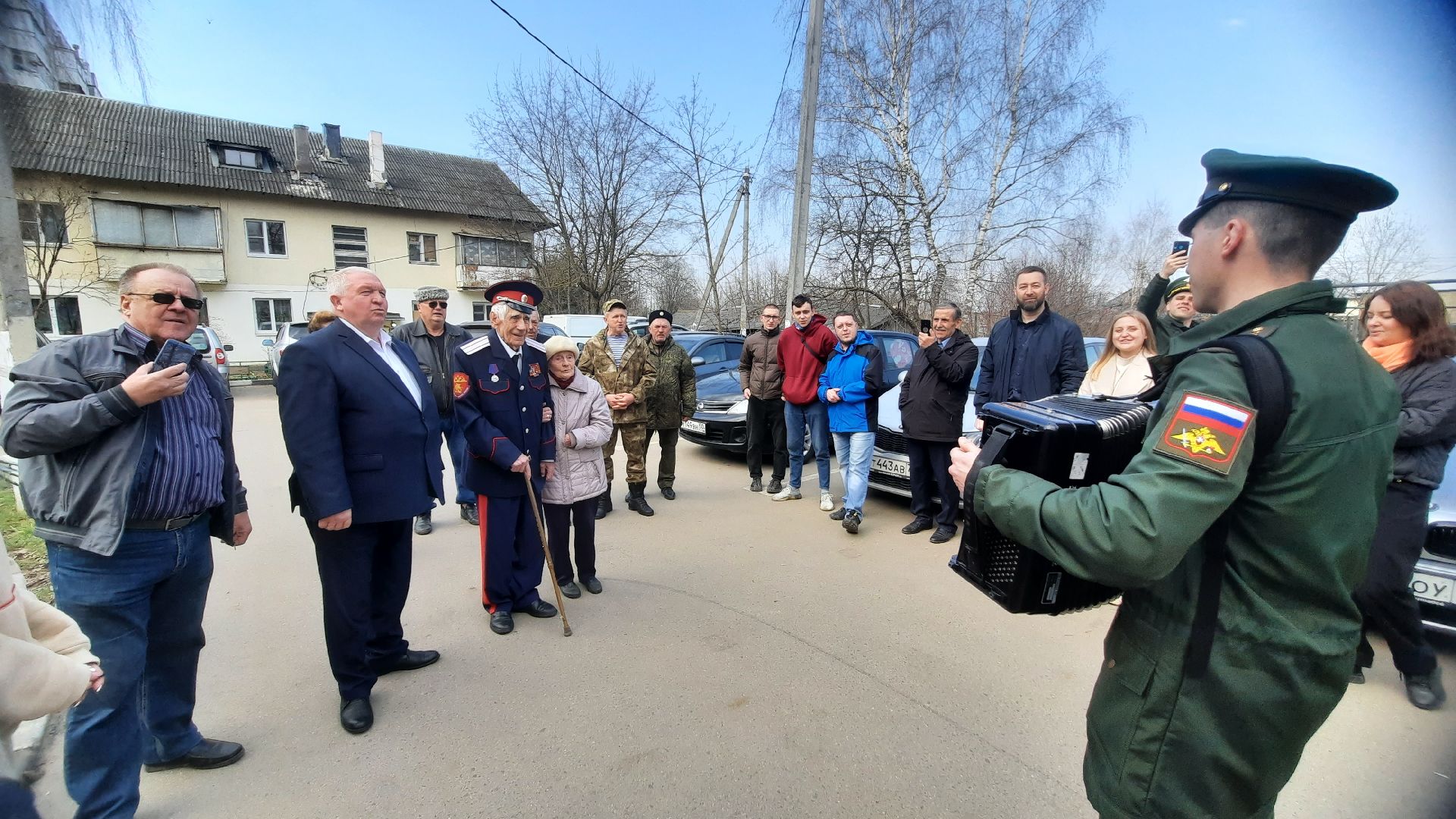 Ветеран, ВОВ, Калининец, Наро-Фоминск, военный оркестр