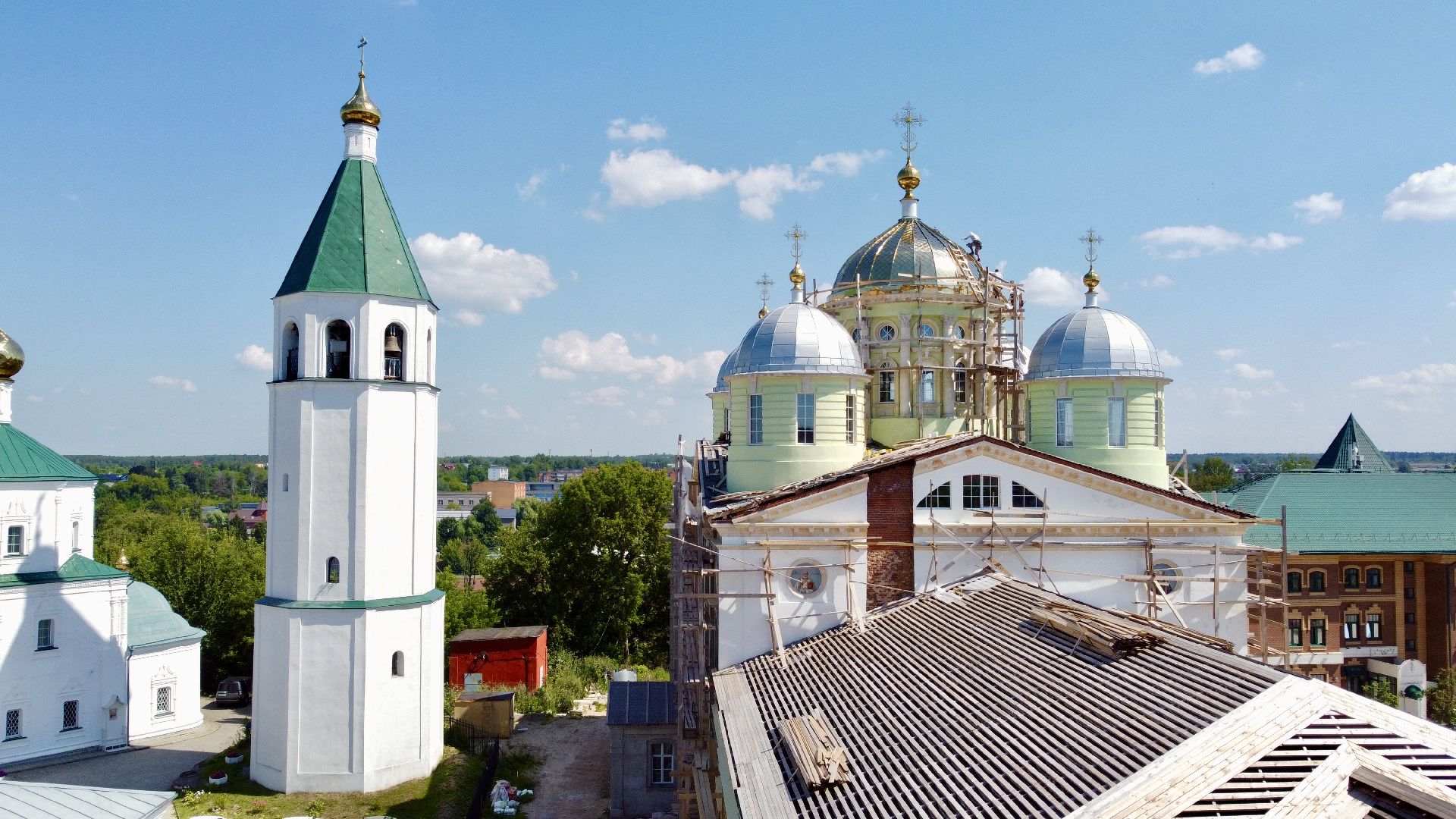 Клин, общество, строительство, храмы, реконструкция здания,