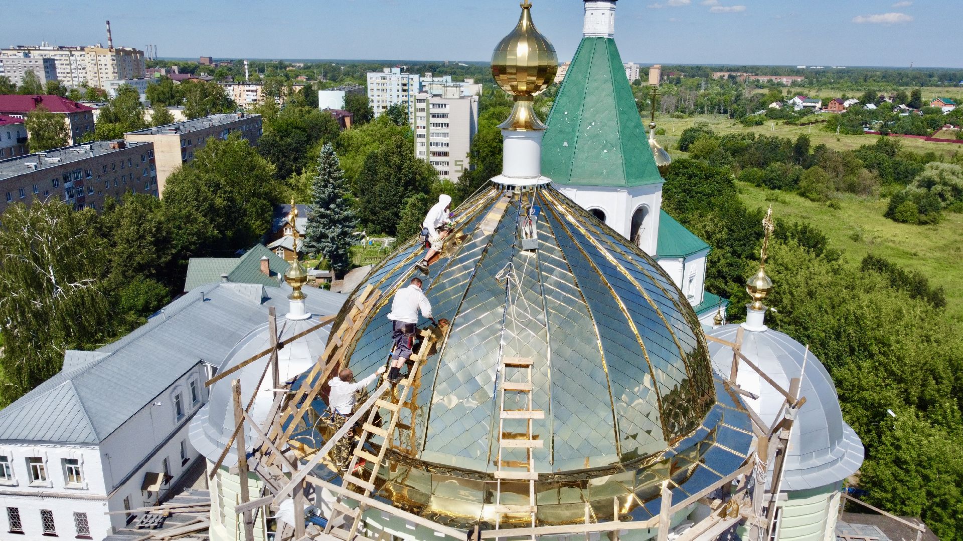 Клин, общество, строительство, храмы, реконструкция здания,