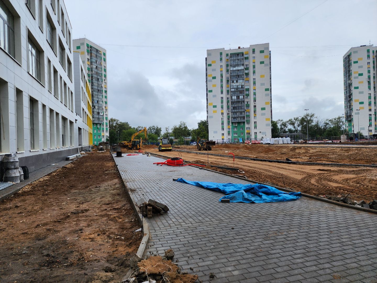 строительство школы, Школа, мытищи, мой город,