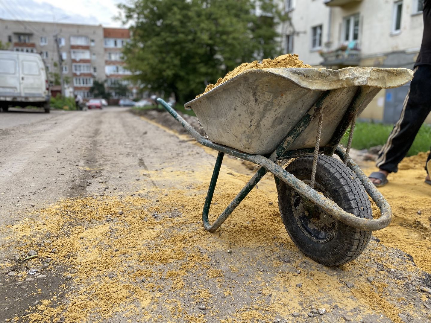 Коломна, благоустойство, комплексное благоустройство дворов, дороги, парковки,