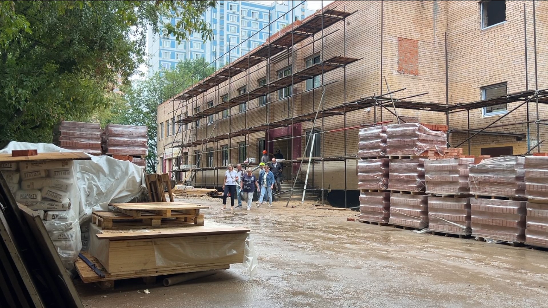 химки, дом детского творчества, строительство, капитальный ремонт, реконструкция,