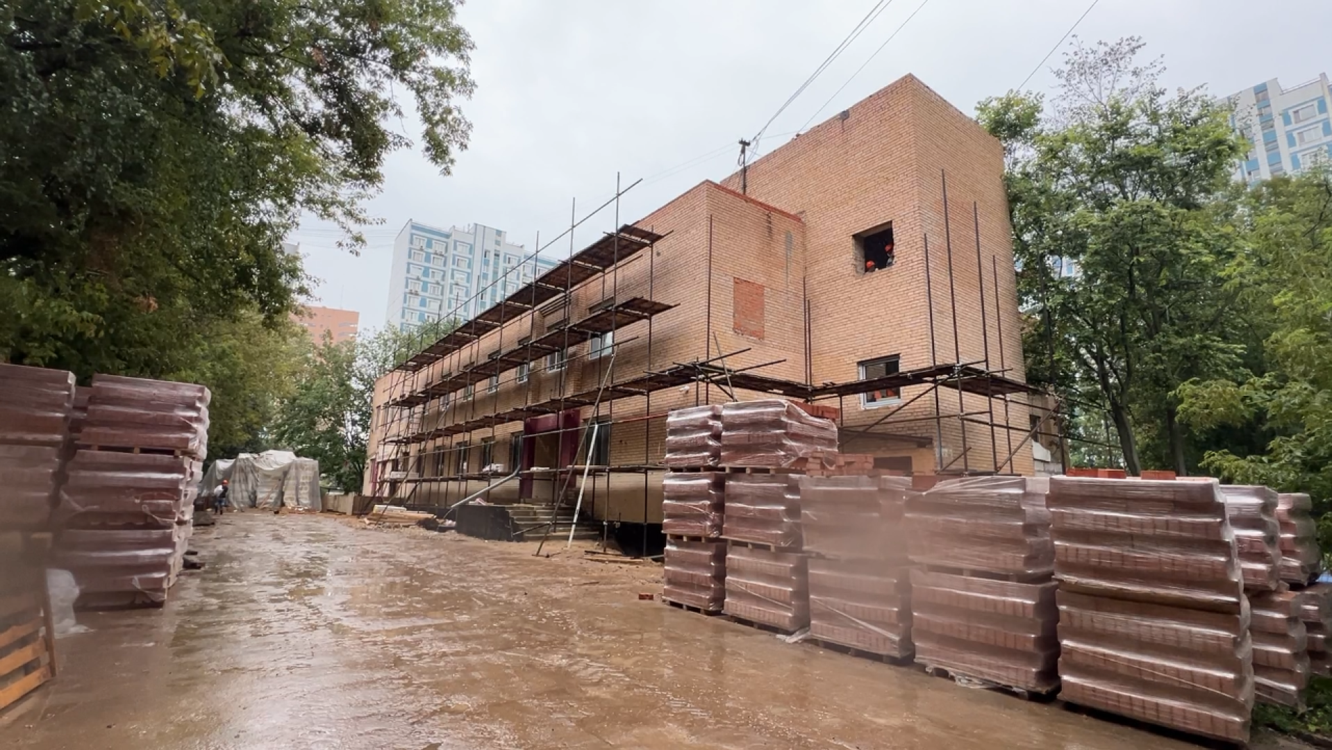 химки, дом детского творчества, строительство, капитальный ремонт, реконструкция,