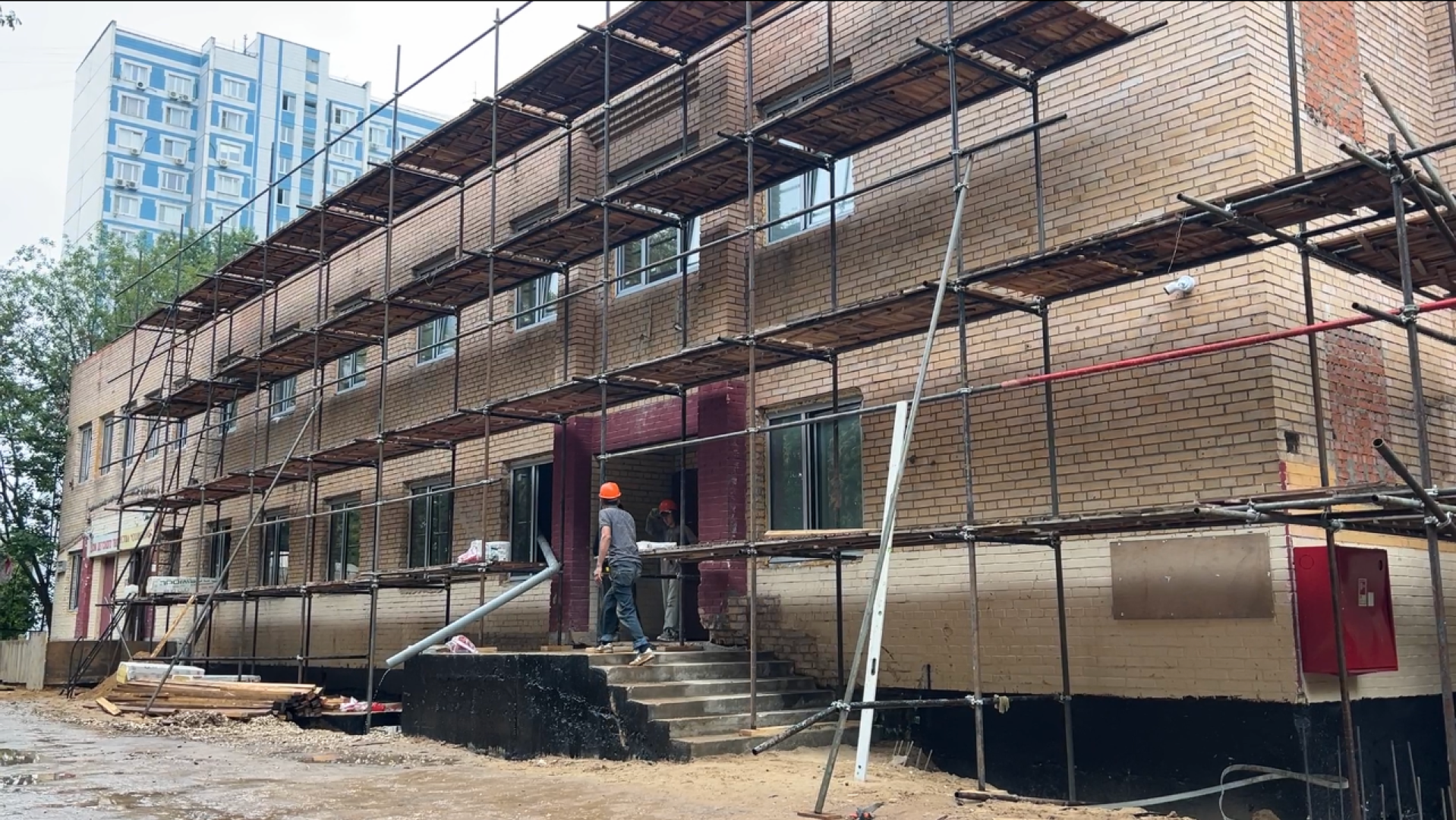 химки, дом детского творчества, строительство, капитальный ремонт, реконструкция,