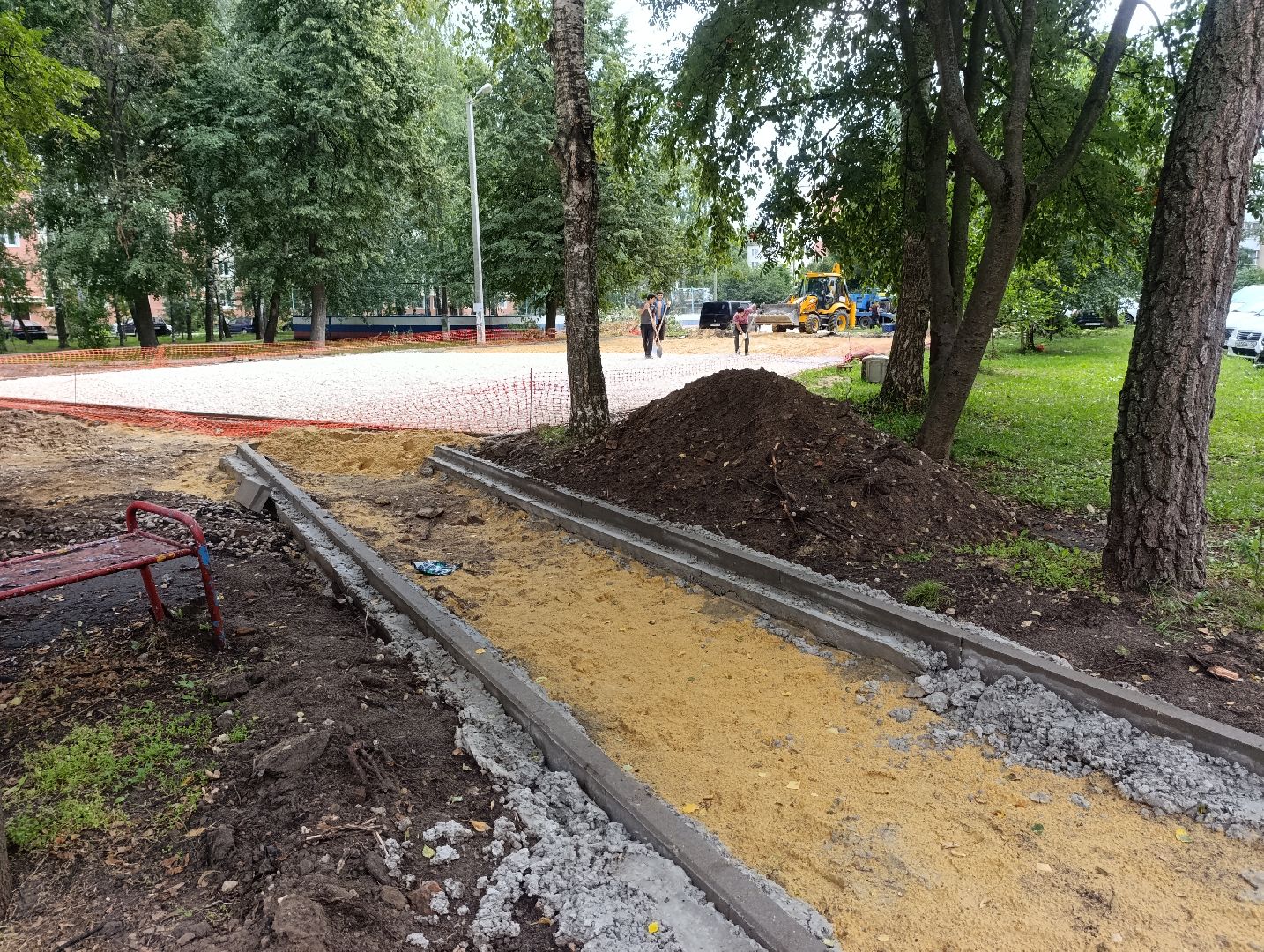 Бронницы, Строительство детской площадки, Губернаторская детская площадка, Современная детская площадка,