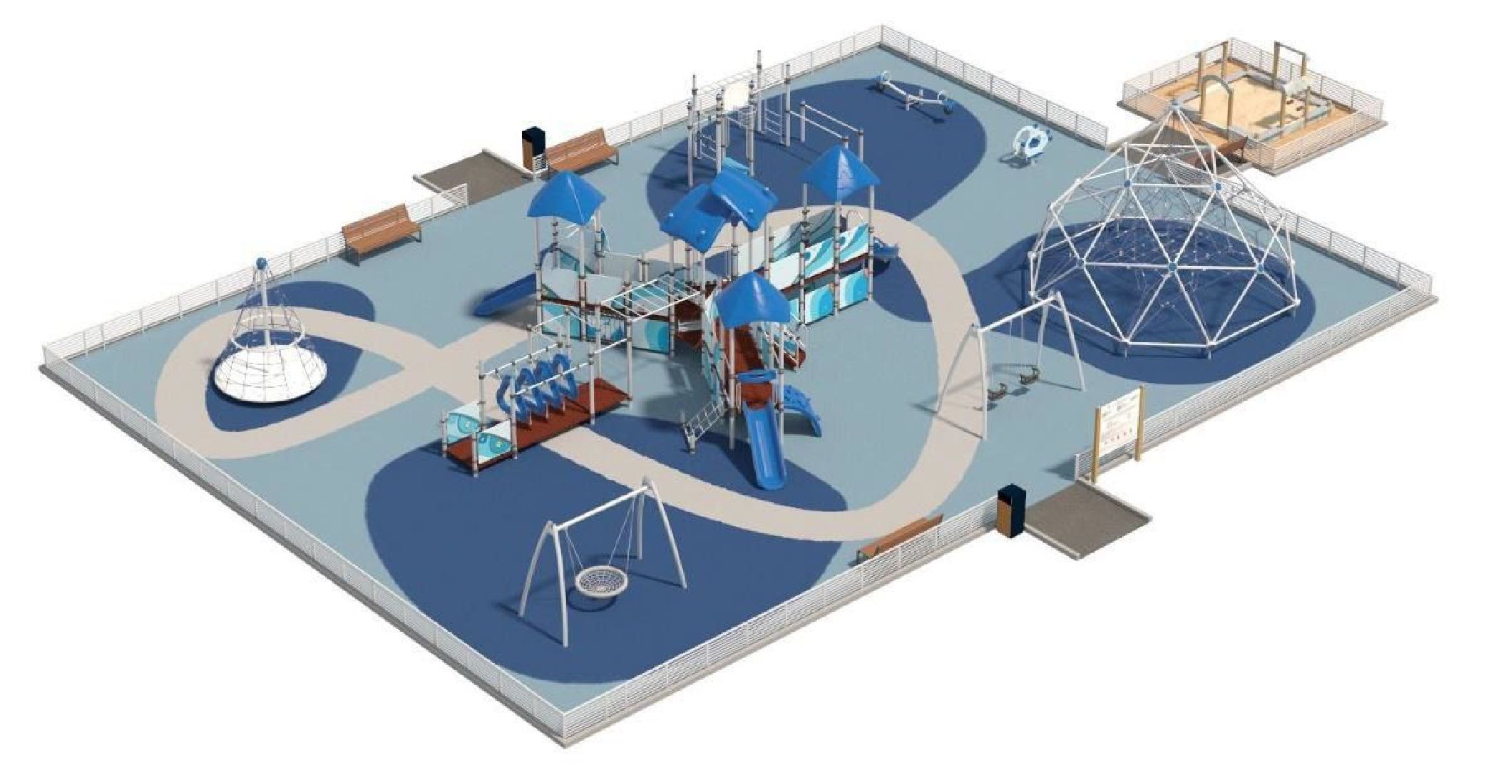 Бронницы, Строительство детской площадки, Губернаторская детская площадка, Современная детская площадка,