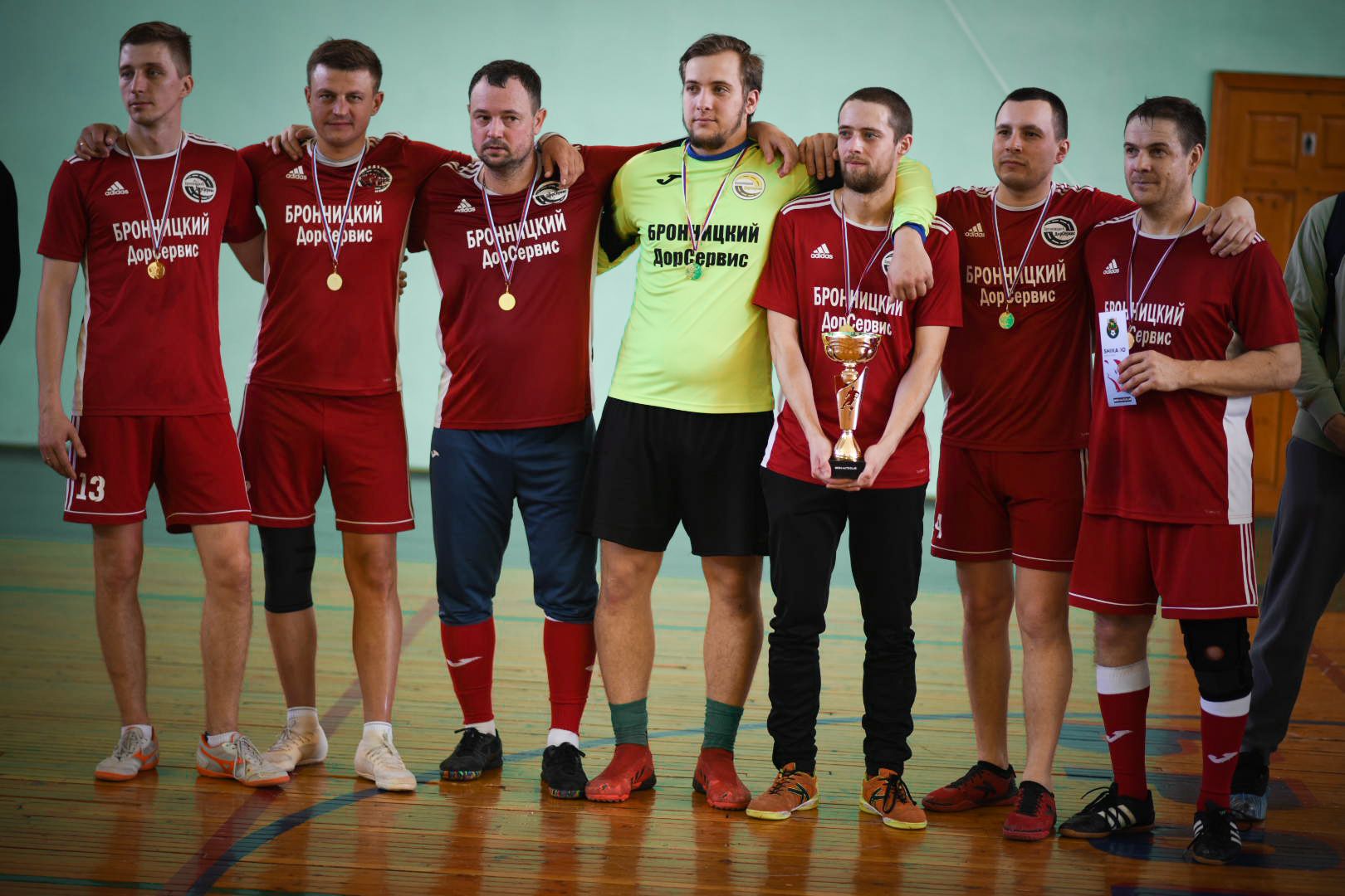 Мини-футбол, Бронницы, благотворительность