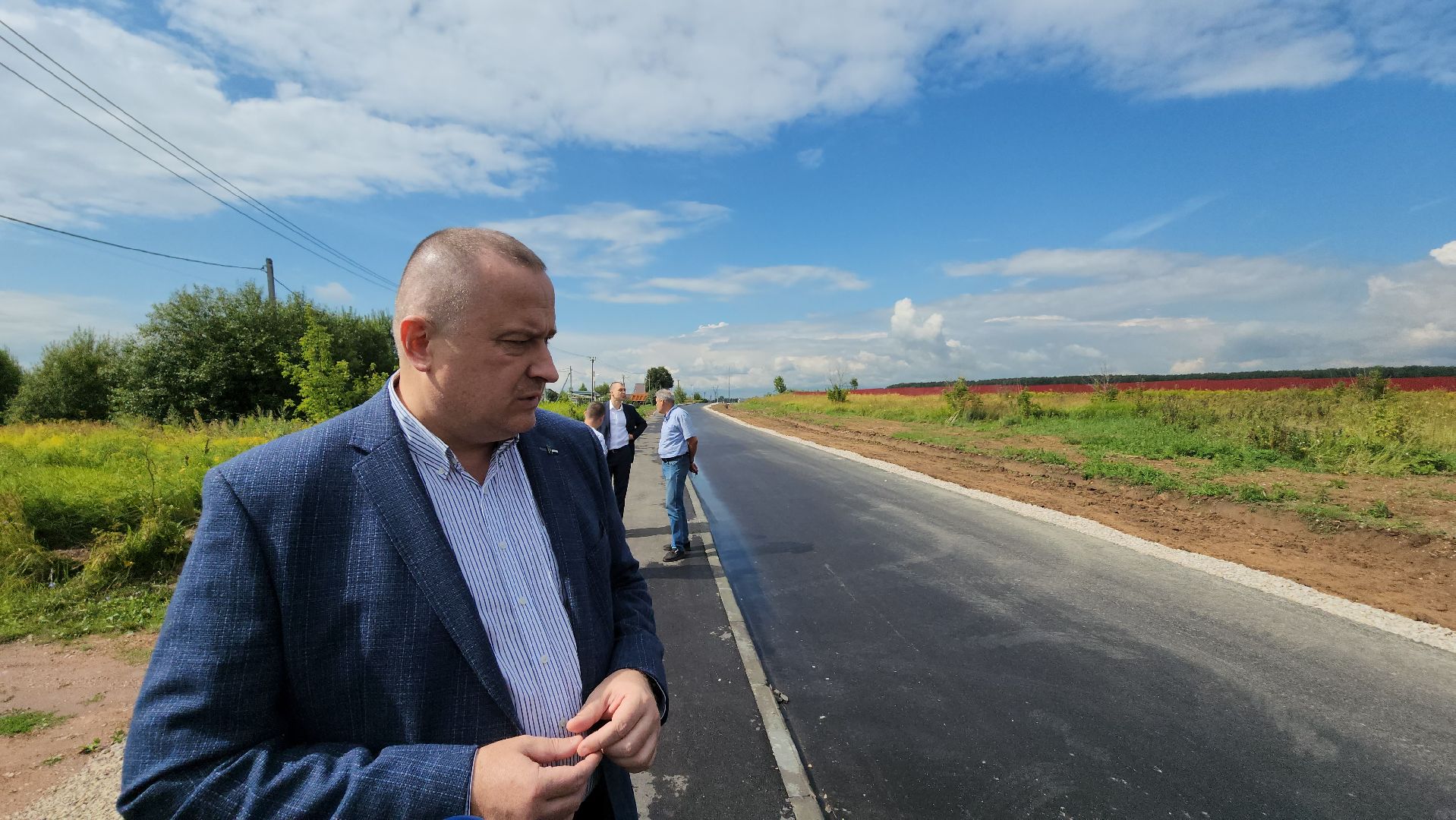 серпухов, деревня бутурлино, улица никольская, ремонт дороги, добродел,