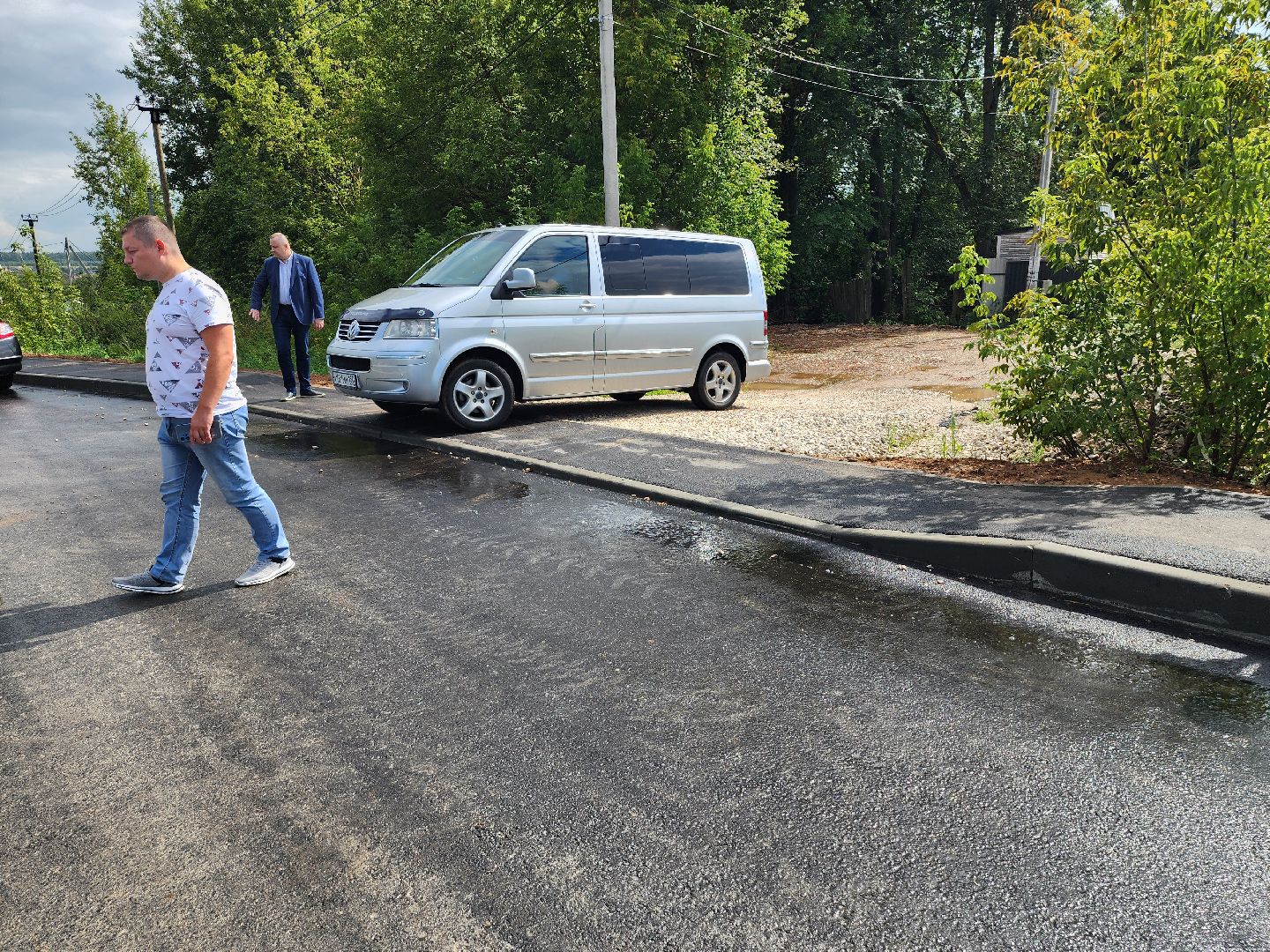 серпухов, деревня бутурлино, улица никольская, ремонт дороги, добродел,