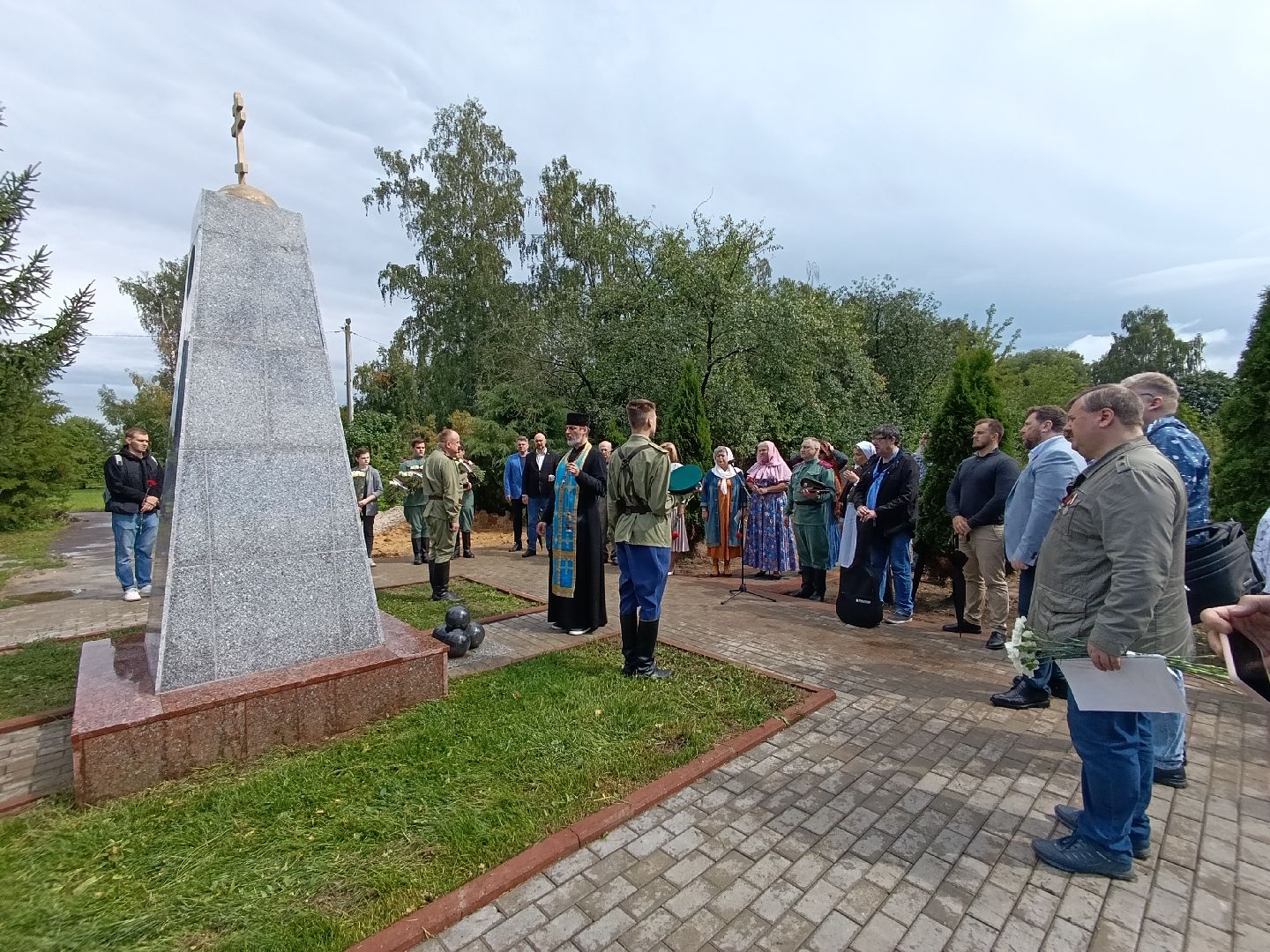 Бронницы, Памятное мероприятие, В память о погибших в первую мировую войну, 110-я годовщина начала Первой мировой войны,