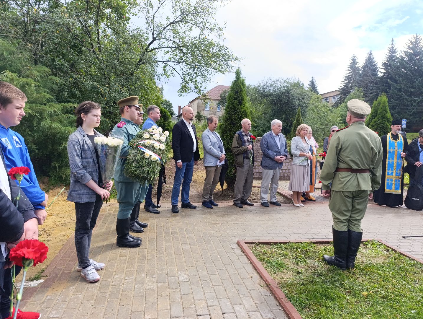 Бронницы, Памятное мероприятие, В память о погибших в первую мировую войну, 110-я годовщина начала Первой мировой войны,