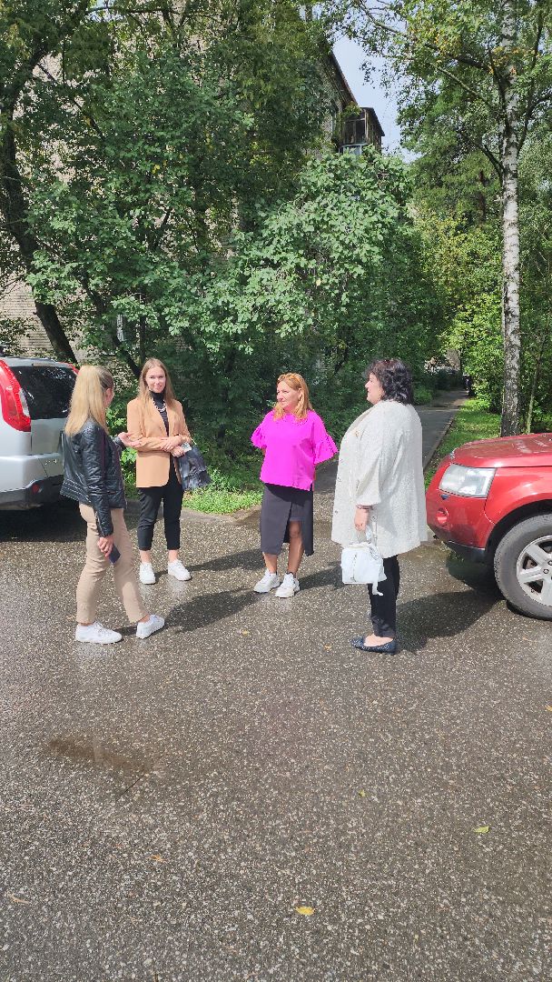 пешие обходы, первый заместитель главы Жуковского, алла дунаевич, ул Дзержинского,