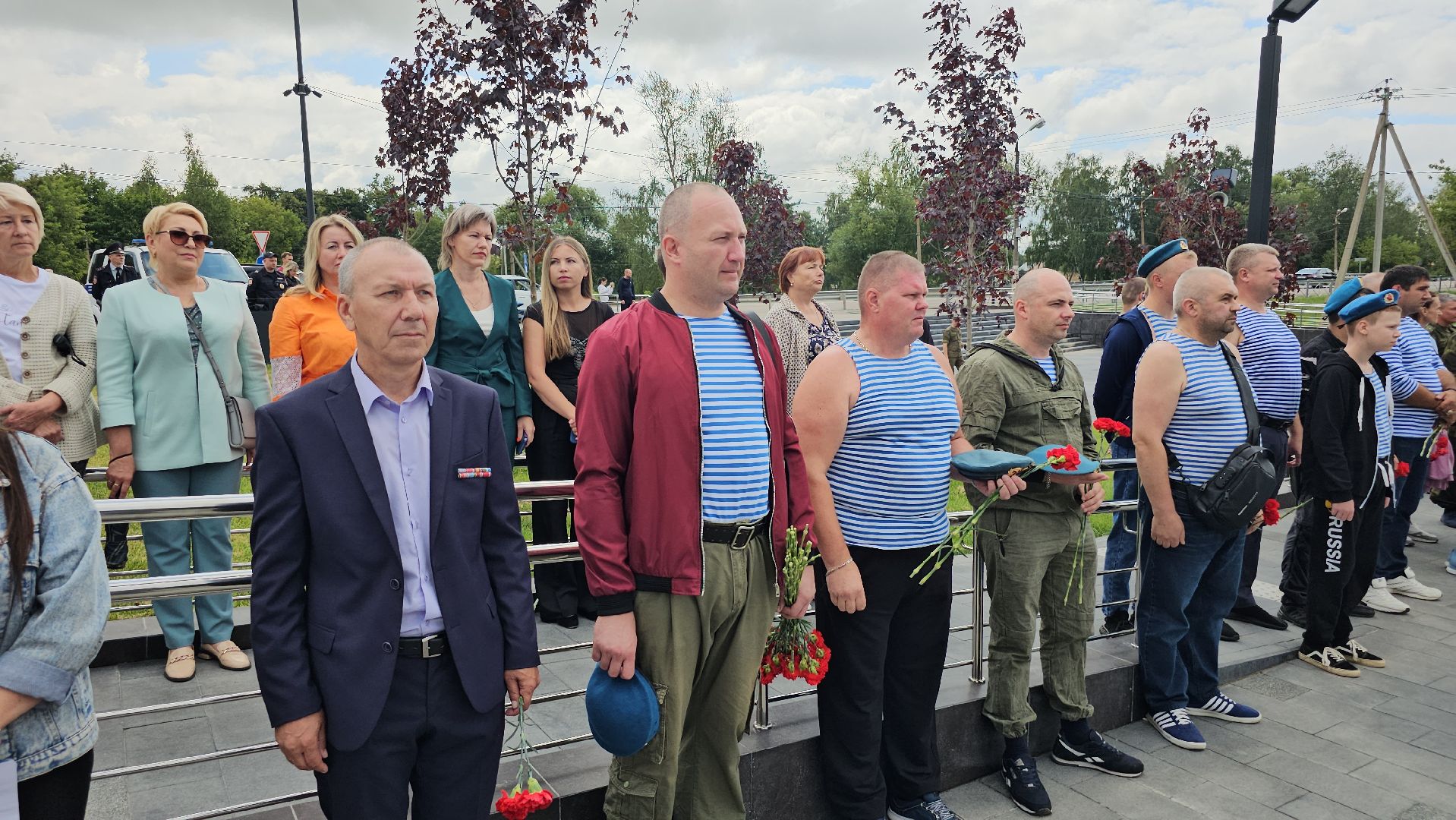 луховицы, вдв, глава муниципалитета, митинг памяти, минута молчания,