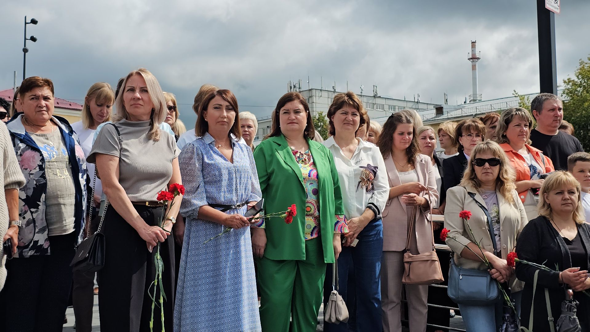 луховицы, вдв, глава муниципалитета, митинг памяти, минута молчания,