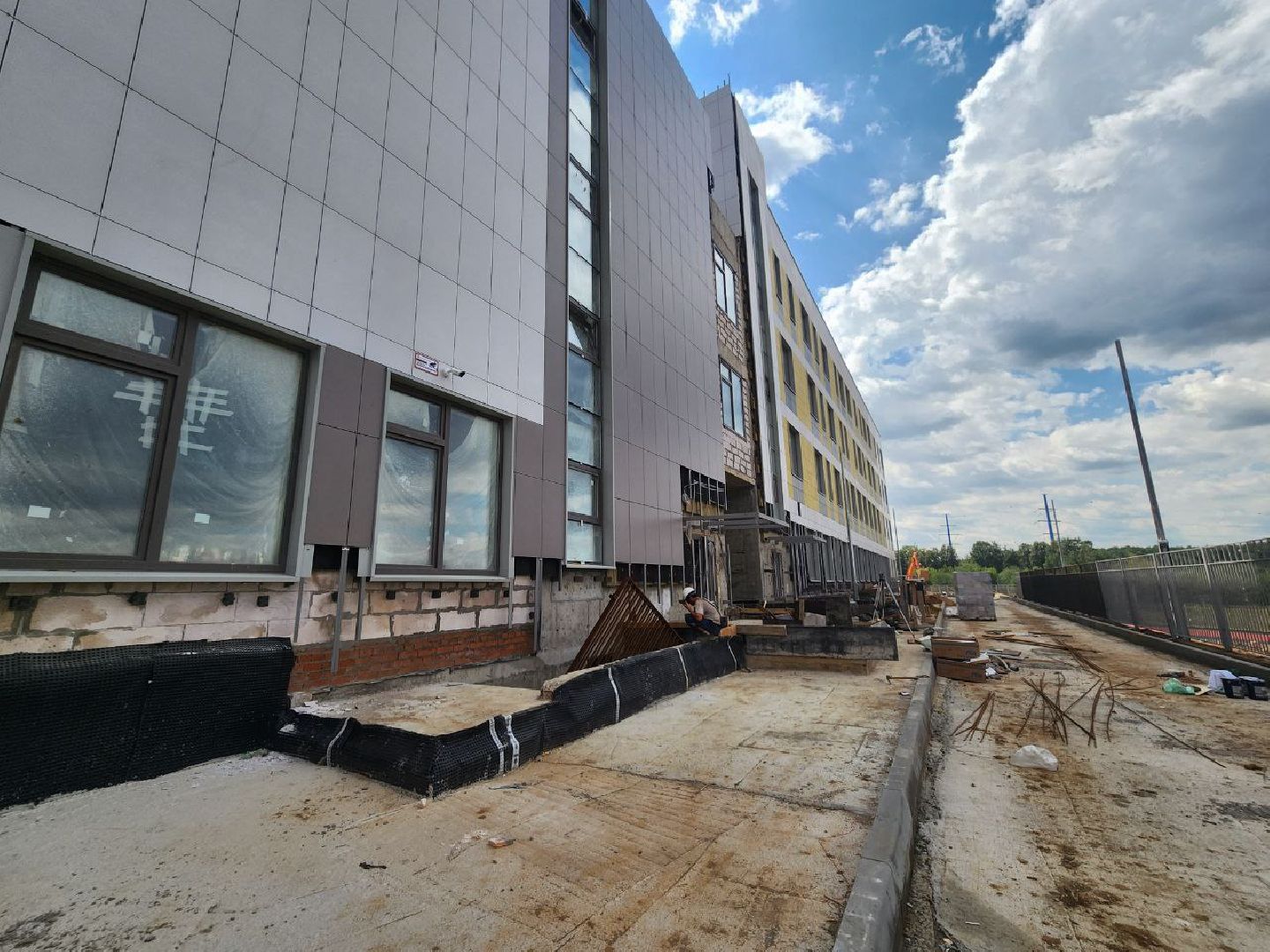 школа на 1550 мест в ЖК Южная Битца, новая школа, Ленинский округ, поселок Битца, школа в Южной Битце,строительство соцобъектов,