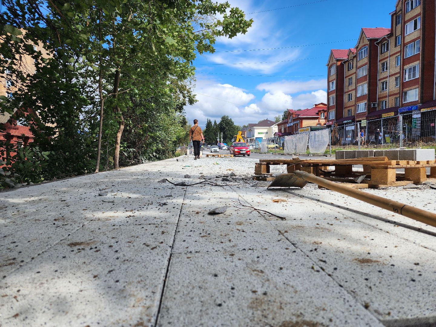 волоколамск, парковая, благоустройство,