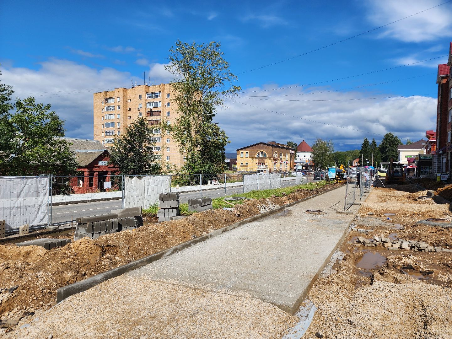 волоколамск, парковая, благоустройство,
