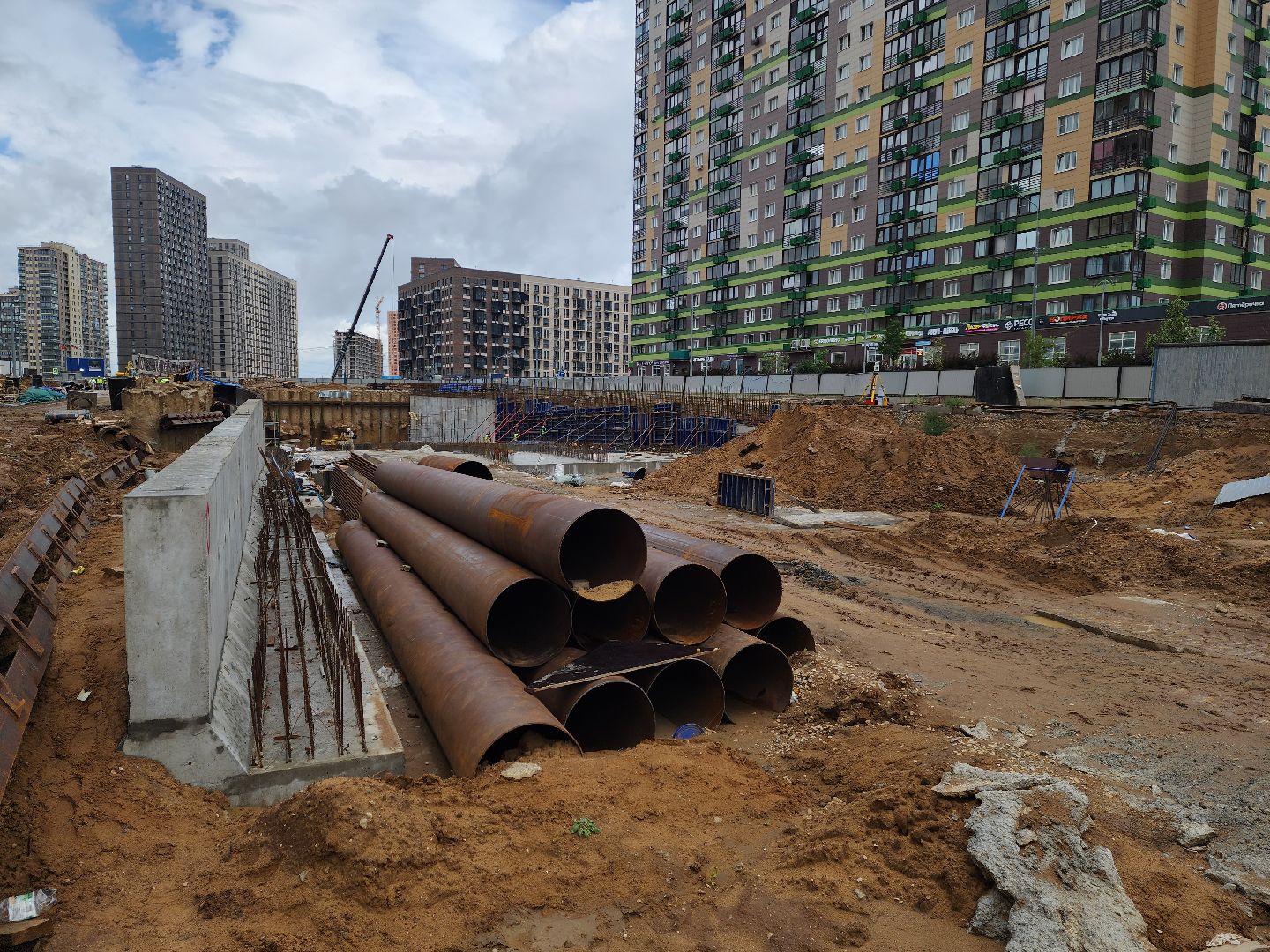 красногорск, путилково, строительство, туннель,