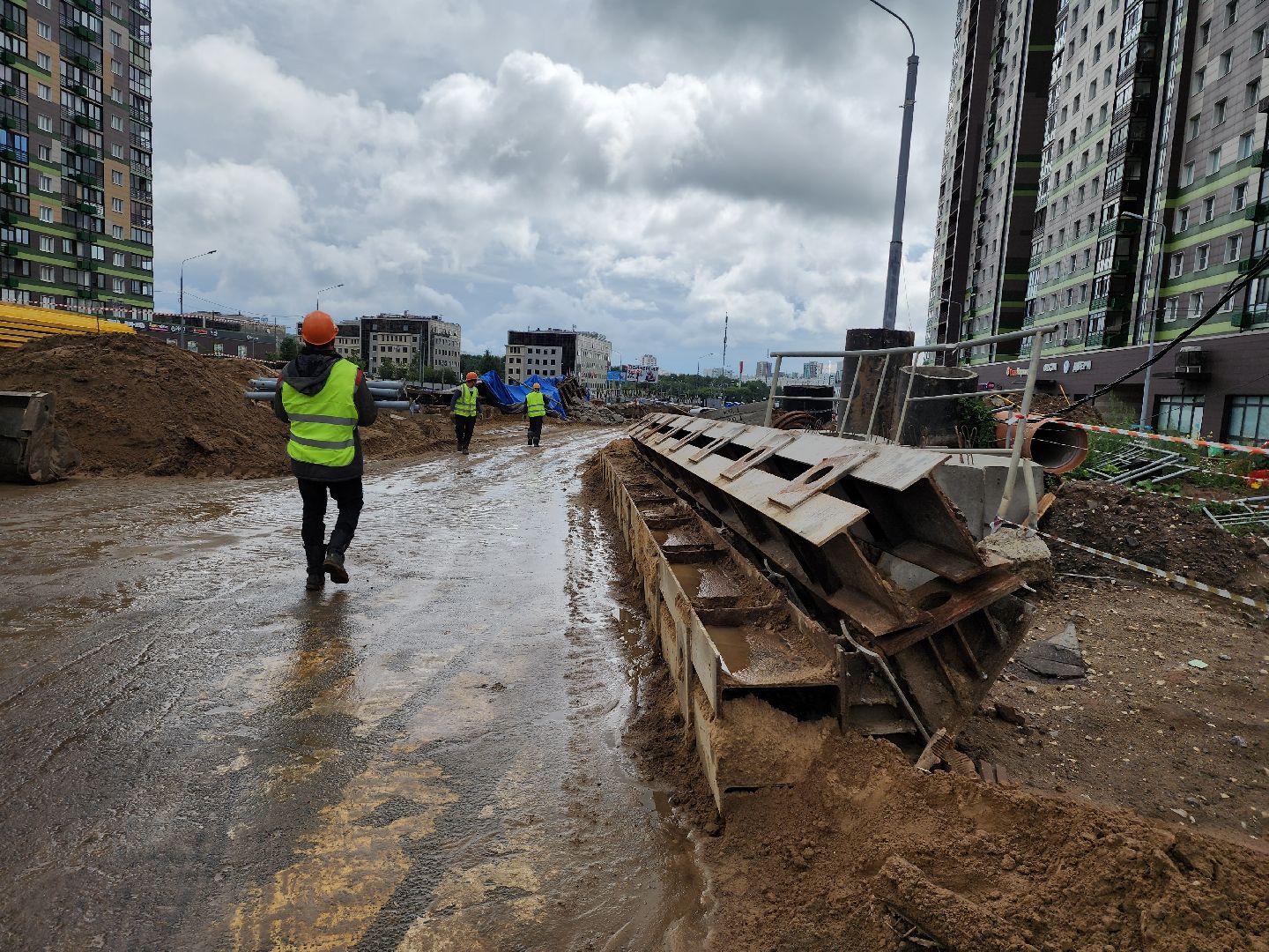 красногорск, путилково, строительство, туннель,