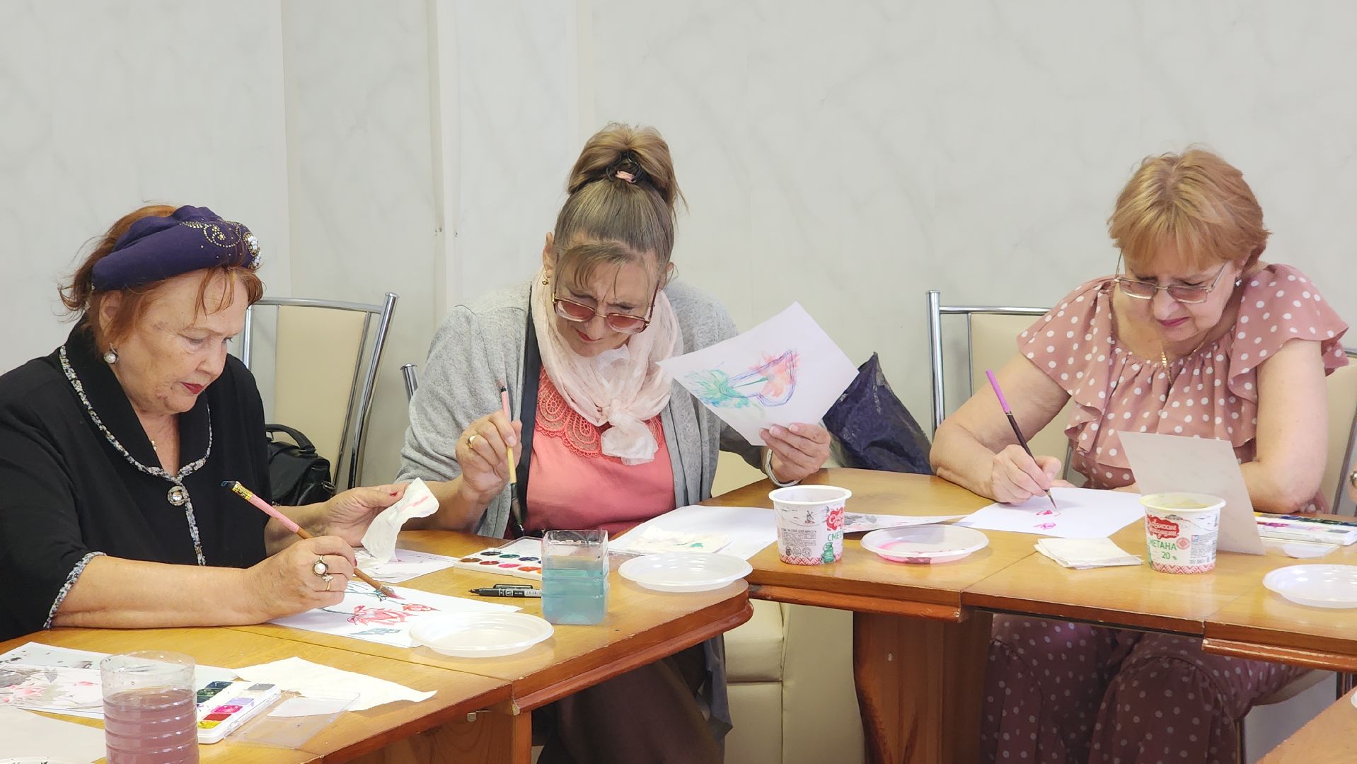 пушкино, центр социального обслуживания, мастер-класс, китай, арт-терапия,