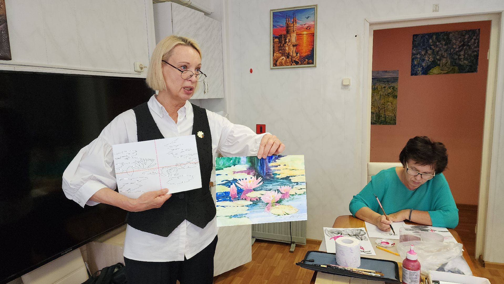пушкино, центр социального обслуживания, мастер-класс, китай, арт-терапия,