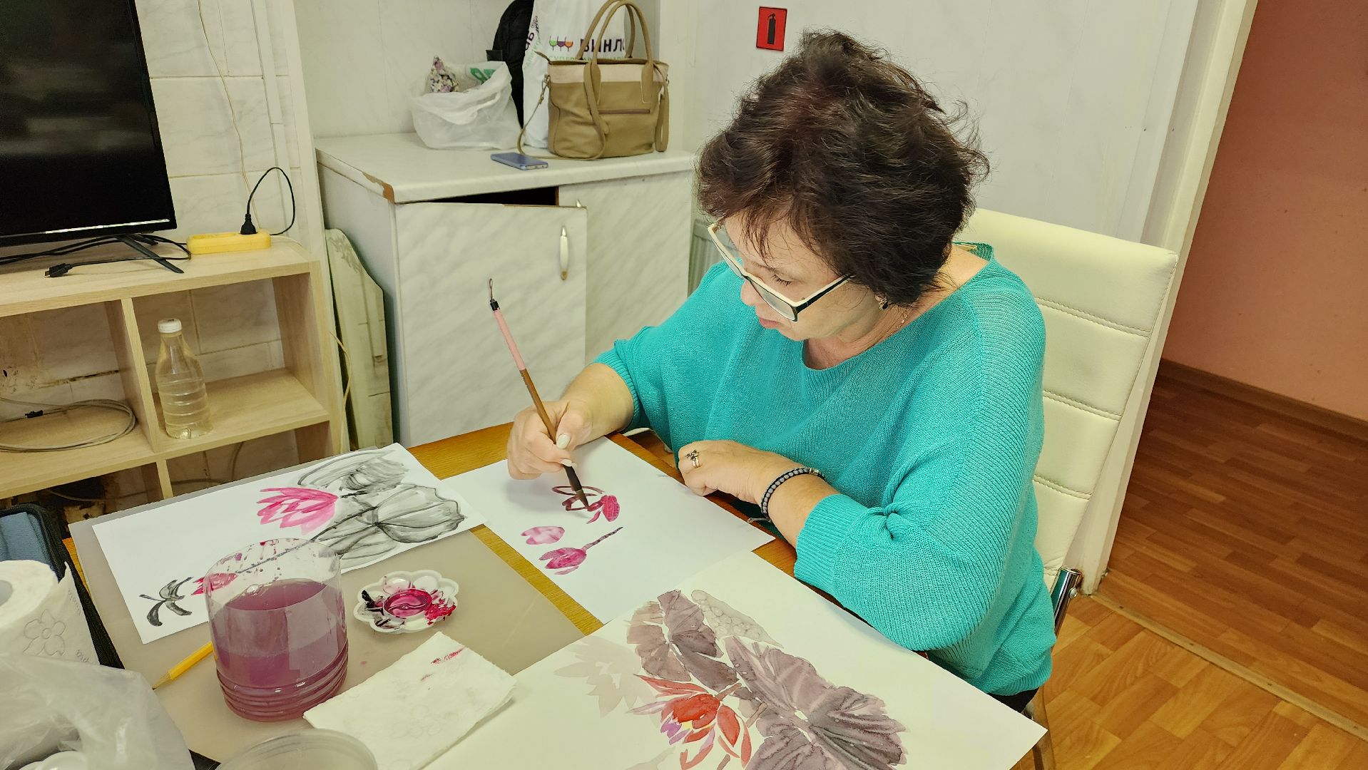 пушкино, центр социального обслуживания, мастер-класс, китай, арт-терапия,