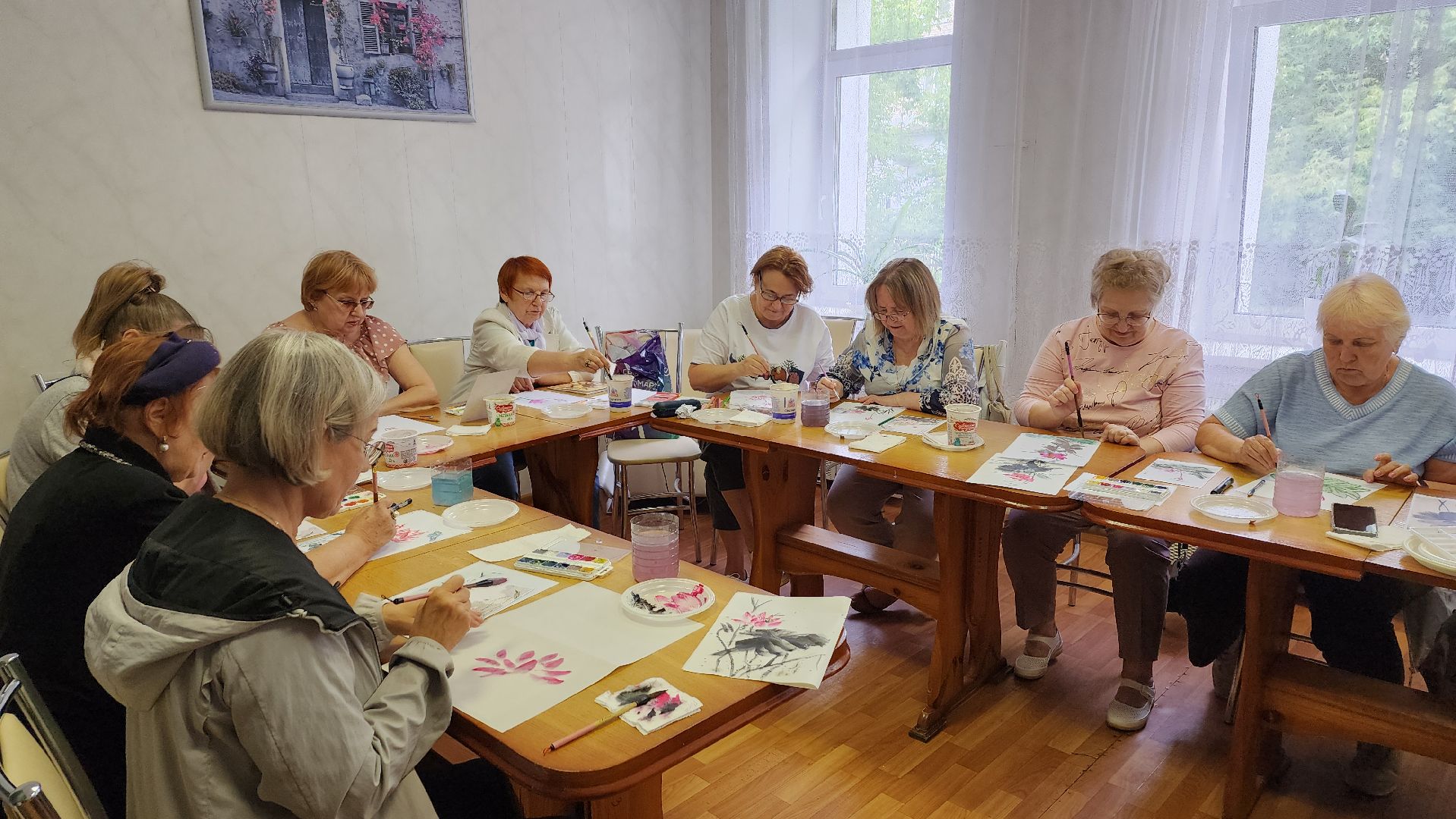 пушкино, центр социального обслуживания, мастер-класс, китай, арт-терапия,