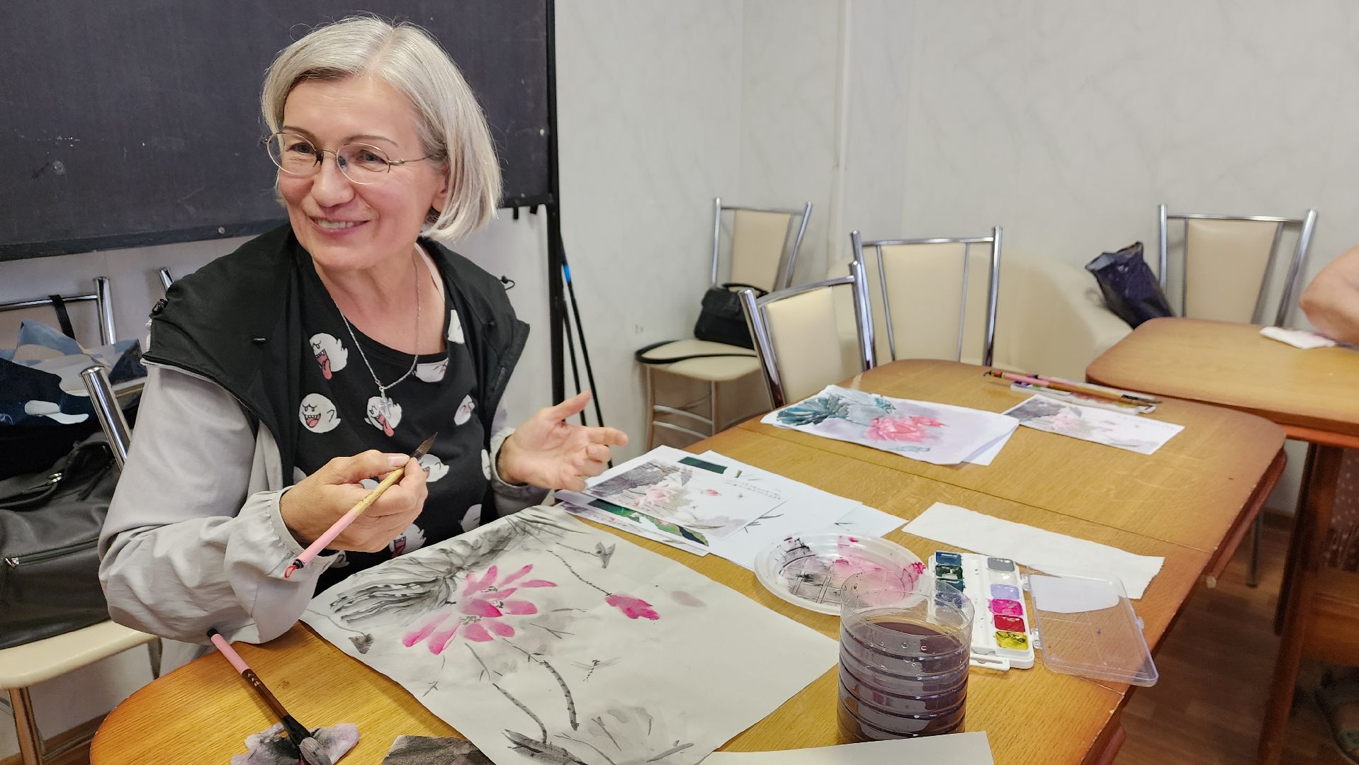 пушкино, центр социального обслуживания, мастер-класс, китай, арт-терапия,